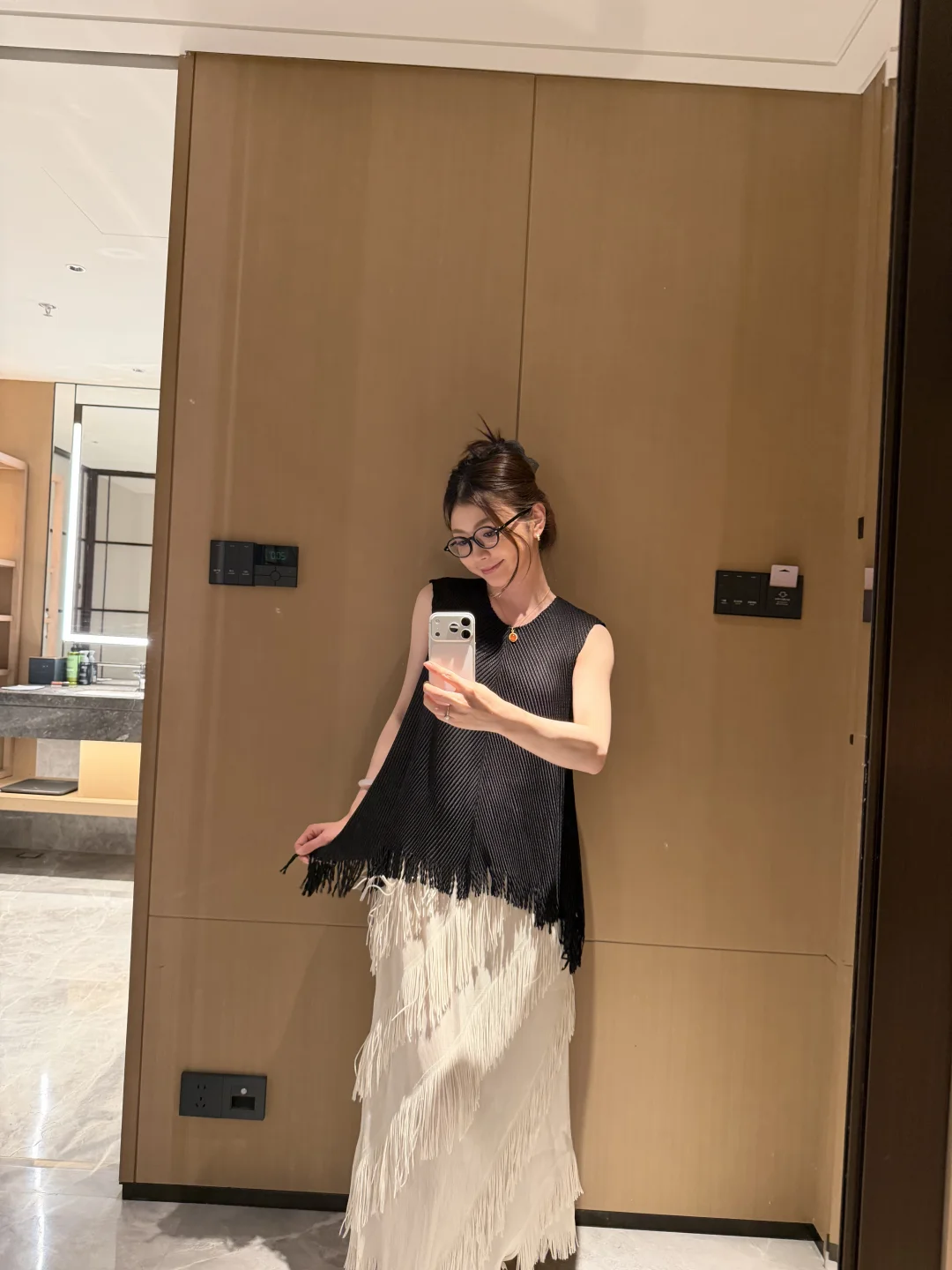 超绝的三宅流苏套装！！！爱惨了！！可以拉丝🖤
