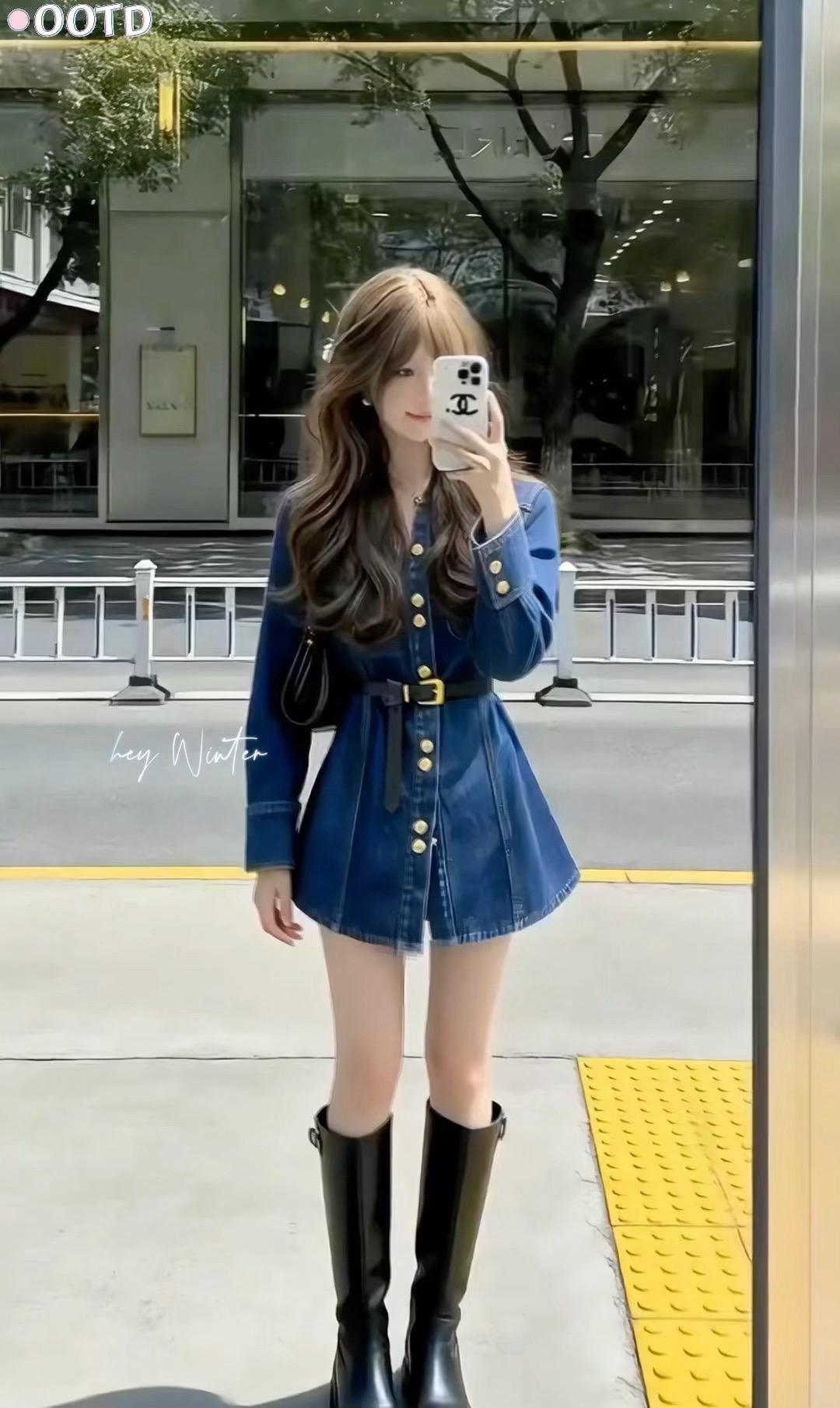 早春辣妹我先当了 做个酷girl 想看看你的春日look 小个子穿搭 梨形身材穿