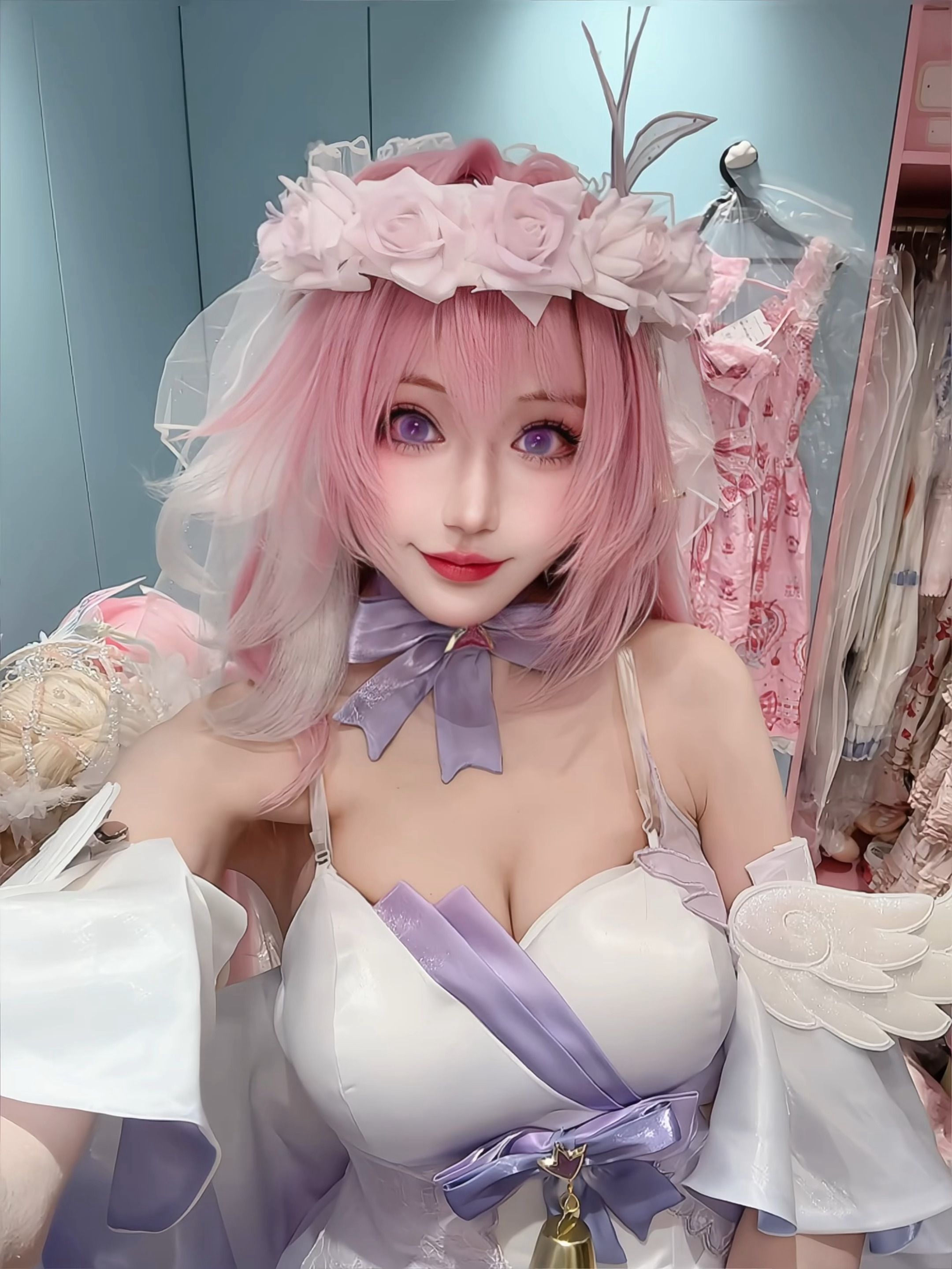今天在Bilibiliwindcosplay爱莉希雅bw2026崩坏3