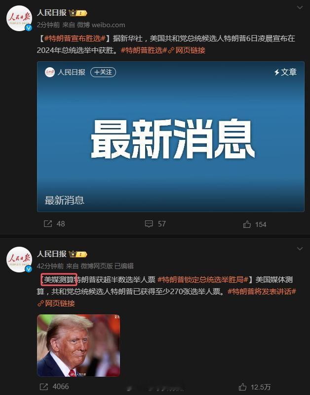 #特朗普赢得2024美国大选# 一直觉得现在网络上大量的人根本不关心事实，只关心