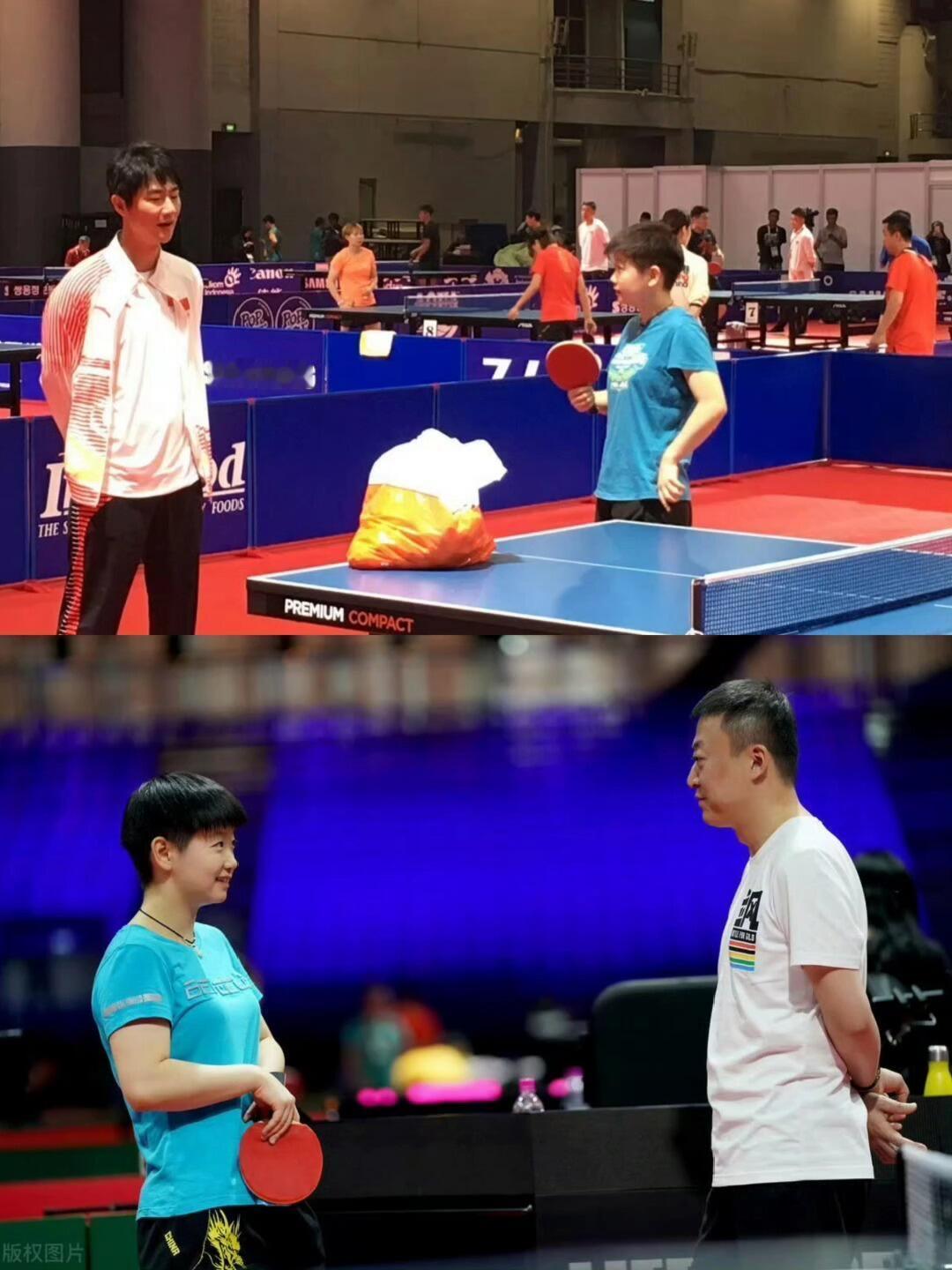 莎莎真的很呆萌，莎莎和马琳也对眼过，但是丝毫不尴尬，很可爱呆萌的一名运动员！
很