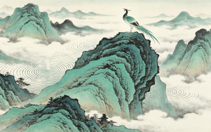 品读《山海经》593——《大荒东经》摇山
原文：
又有摇山。

解析：
大荒之中