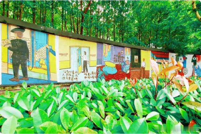 一墙一画台州椒江老城的新潮范 毗邻老粮坊文创园，枫山路涂鸦步道将传统与潮流结合，
