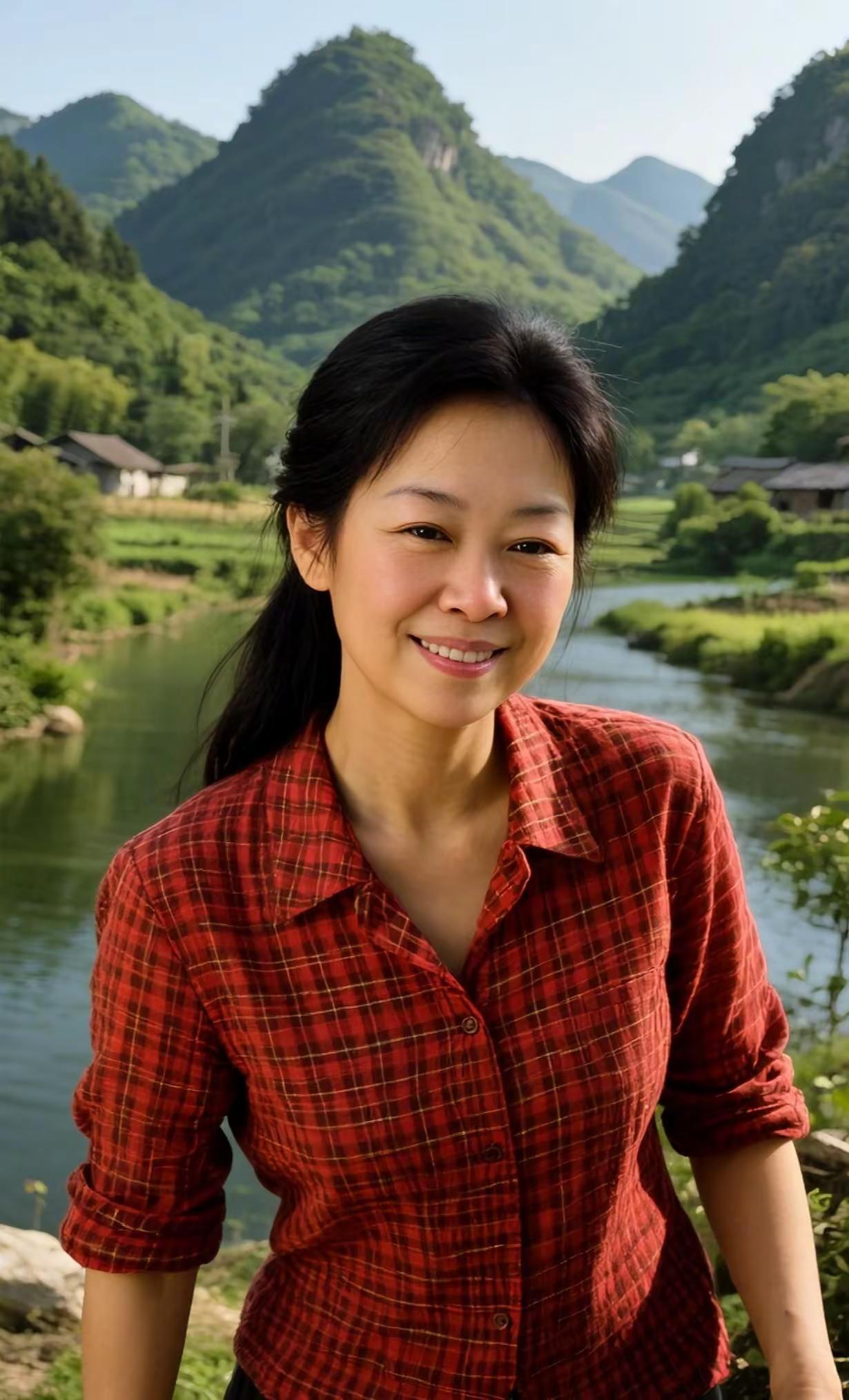 AI田园生活照