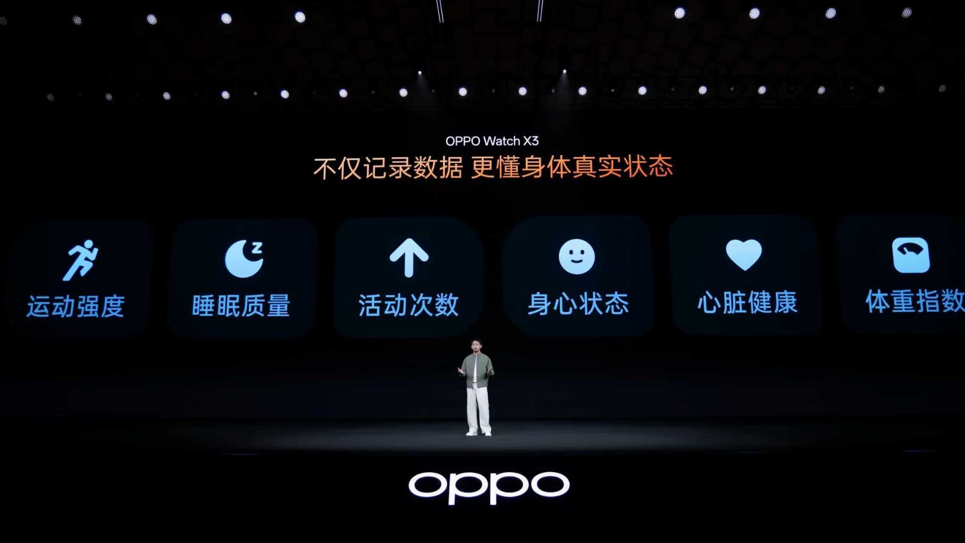 OPPO Watch X3 从无感识别，到远离风险OPPO Watch X2 去
