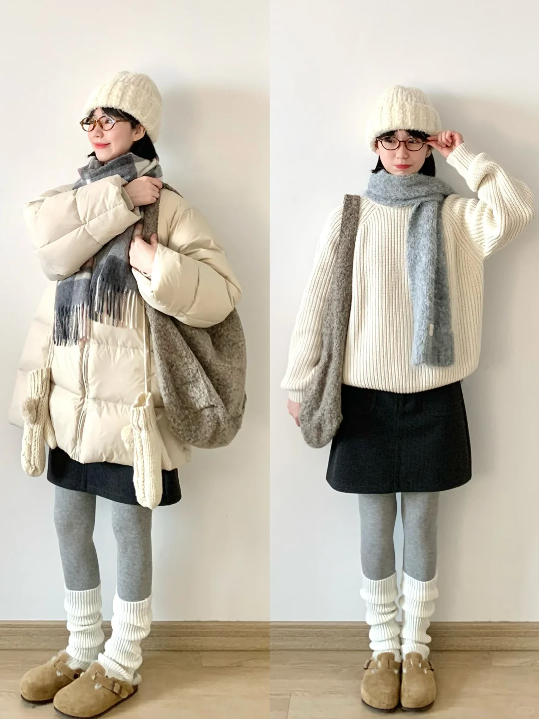 暖和的羽绒服就是行走的大被子！