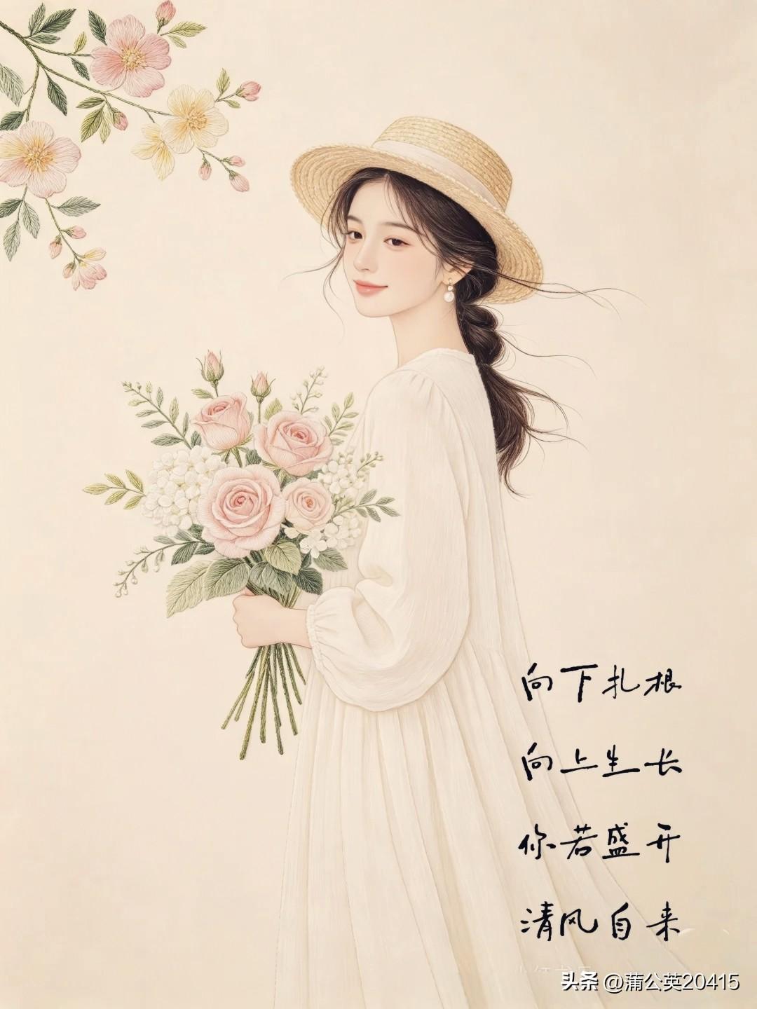 我们的世界是由一株株草，一朵朵花，一片片叶子，还有一个个平凡的日子，一天天简单的