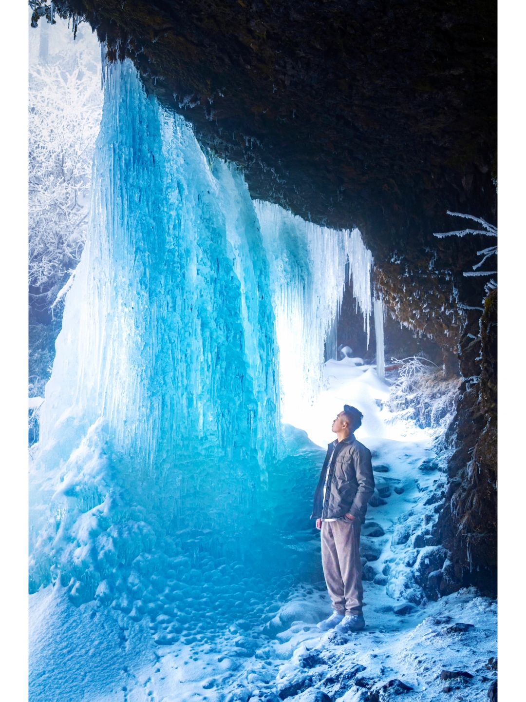 不是瑞士是川西‼️99%人不知道的冰瀑布❄️❄️