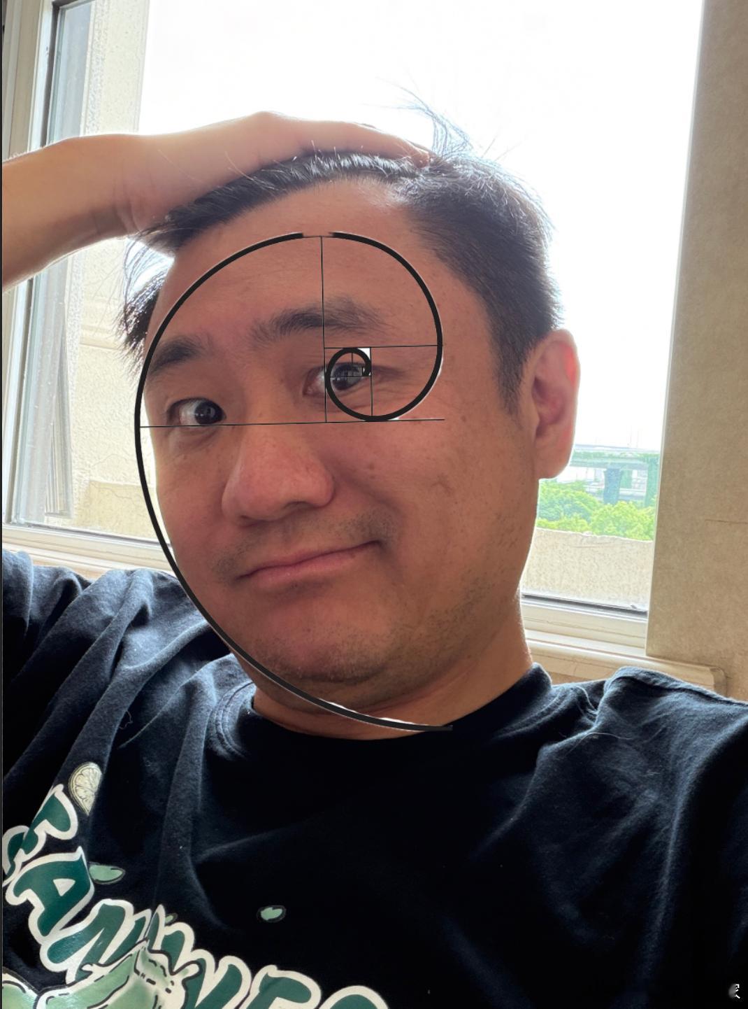 如此看来，我觉得我长得也融入东方美学.... 融入东方美学