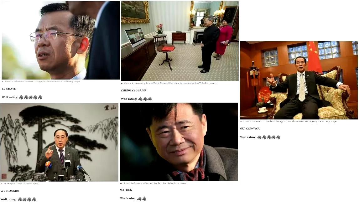 什么“战狼外交官”？只不过是维护我国主权和利益的战士！

由于，卢沙野大使在接受