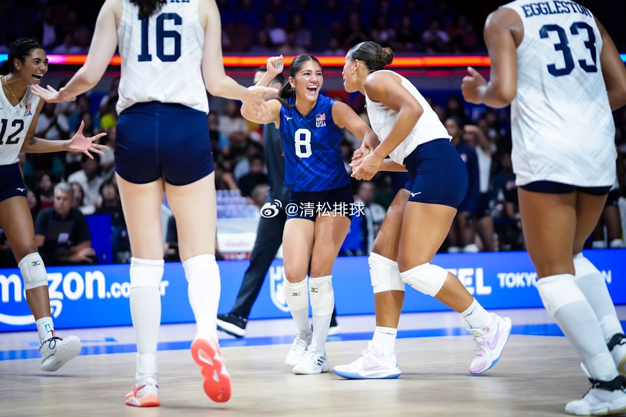 2026年世界女排联赛日本大阪站美国女排vs土耳其女排第四局：25-21大比分：