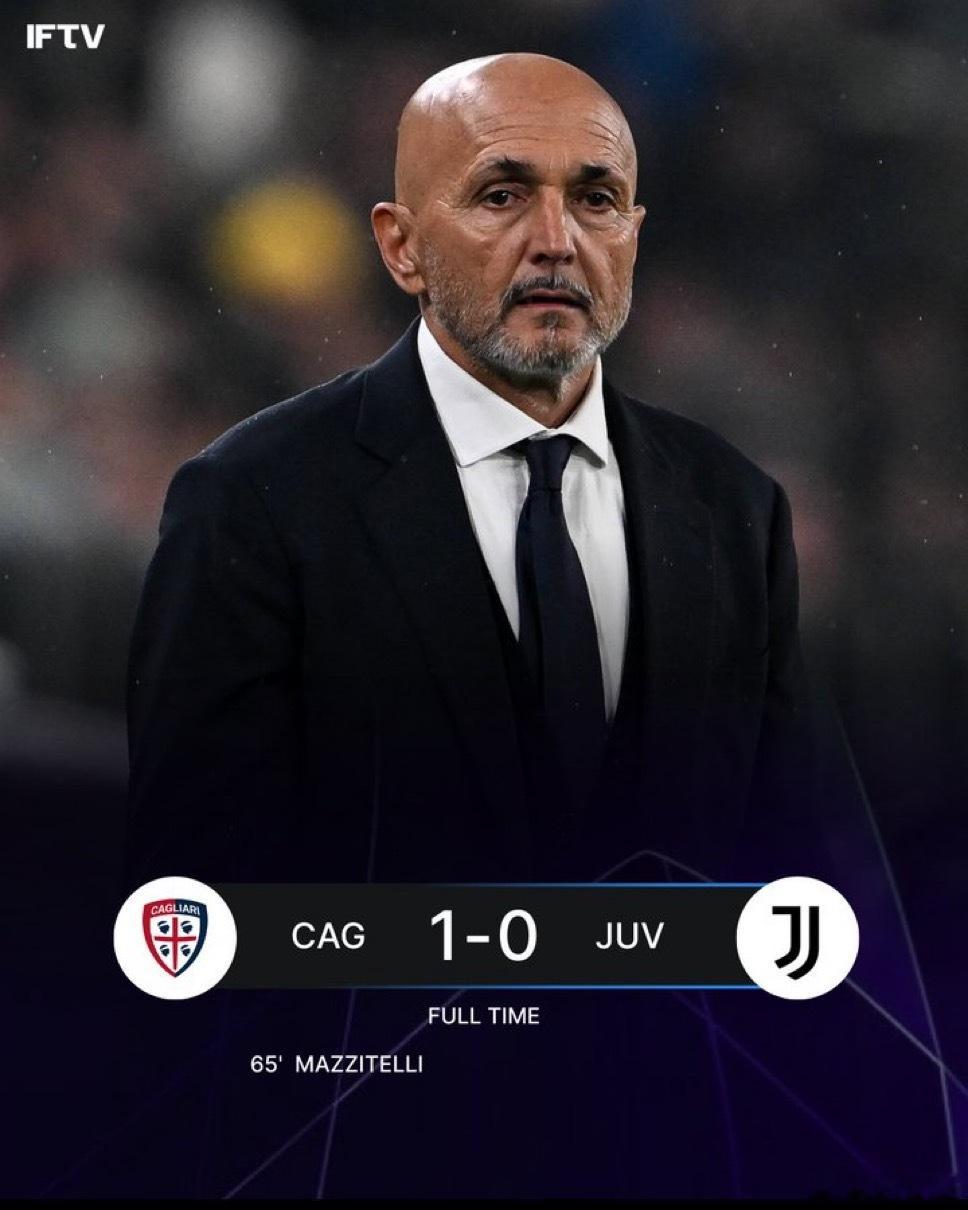 意甲另一方面 尤文图斯0:1不敌卡利亚里意甲热点现场 大家觉得帕莱斯特拉表现如何