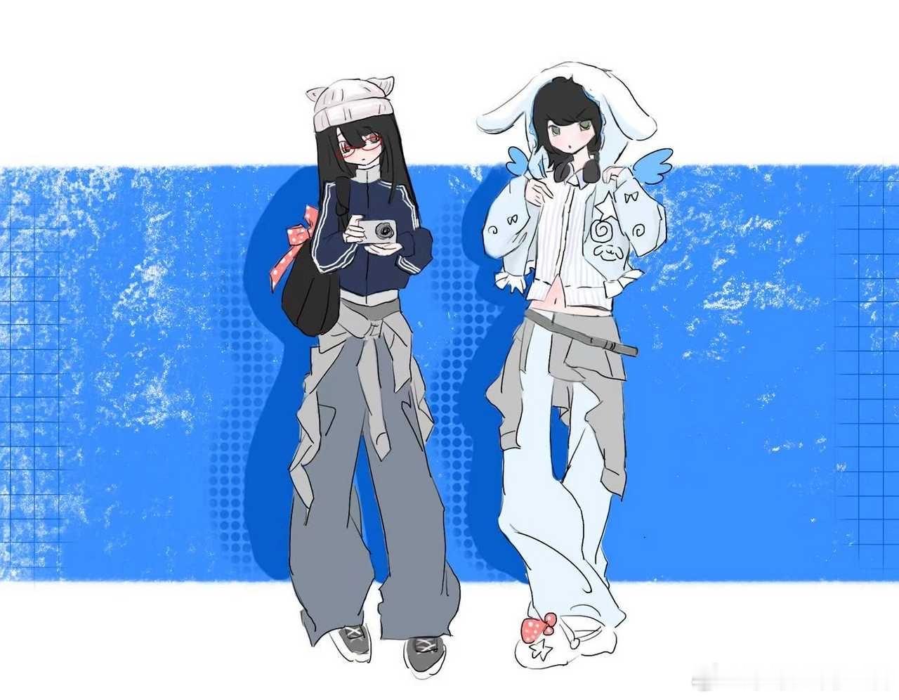 4961【宝铲】当心好给则妤搭配了一套玉桂狗OOTD出门拍照belike：🫓：