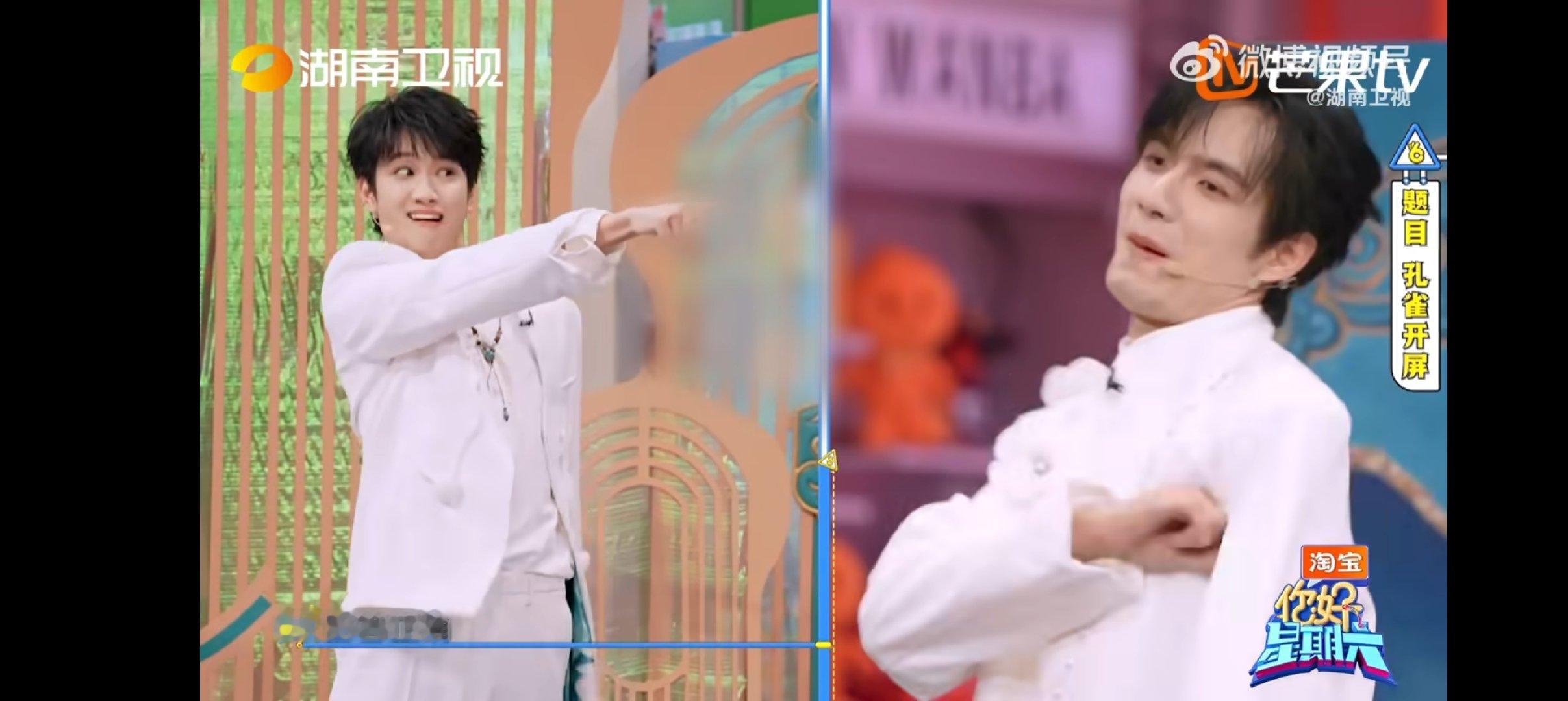 hi6心有灵犀环节，这三个人的默契简直是“天选组合”，太会了​罗云熙敖子逸张颜齐