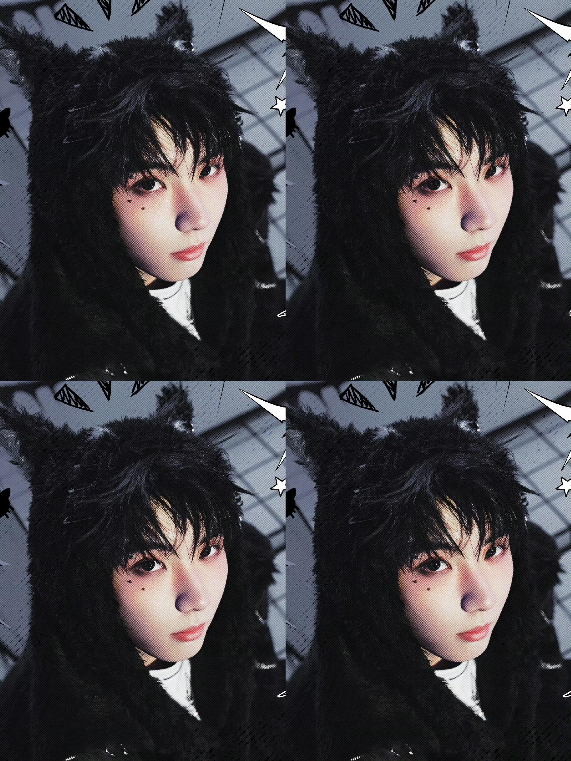 马嘉祺黑猫造型马嘉祺黑猫生日照 马嘉祺黑猫造型，小黑猫塑🐈⬛马嘉祺