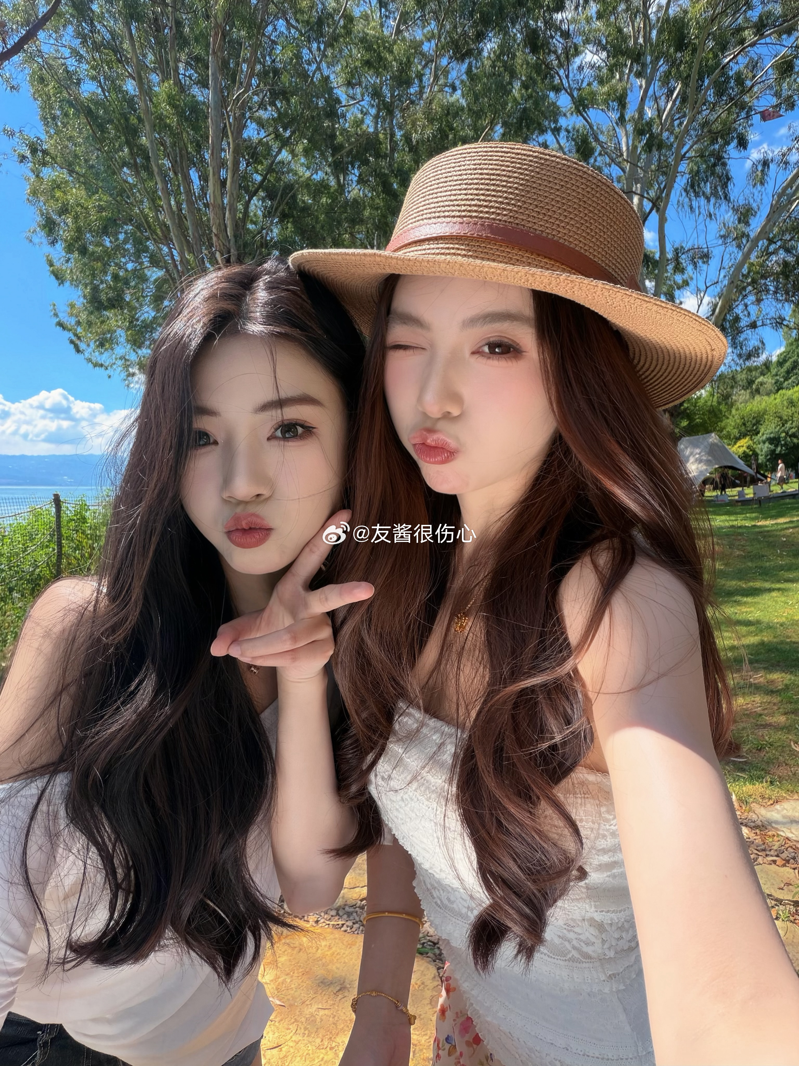 和好龟龟在阳宗海看到了绝美日落🌄  ​​​