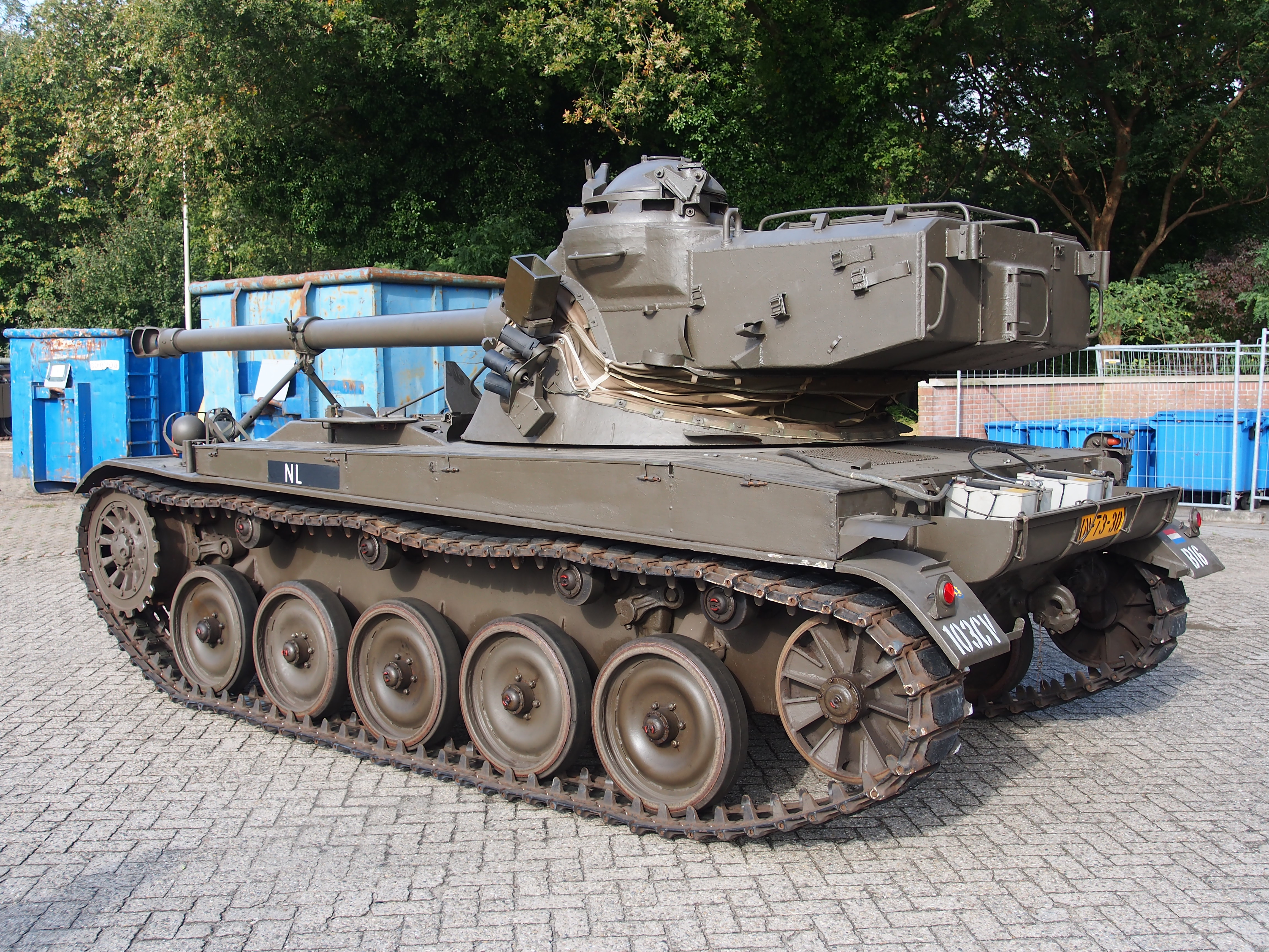 分享圖片：法國AMX-13輕型坦克 