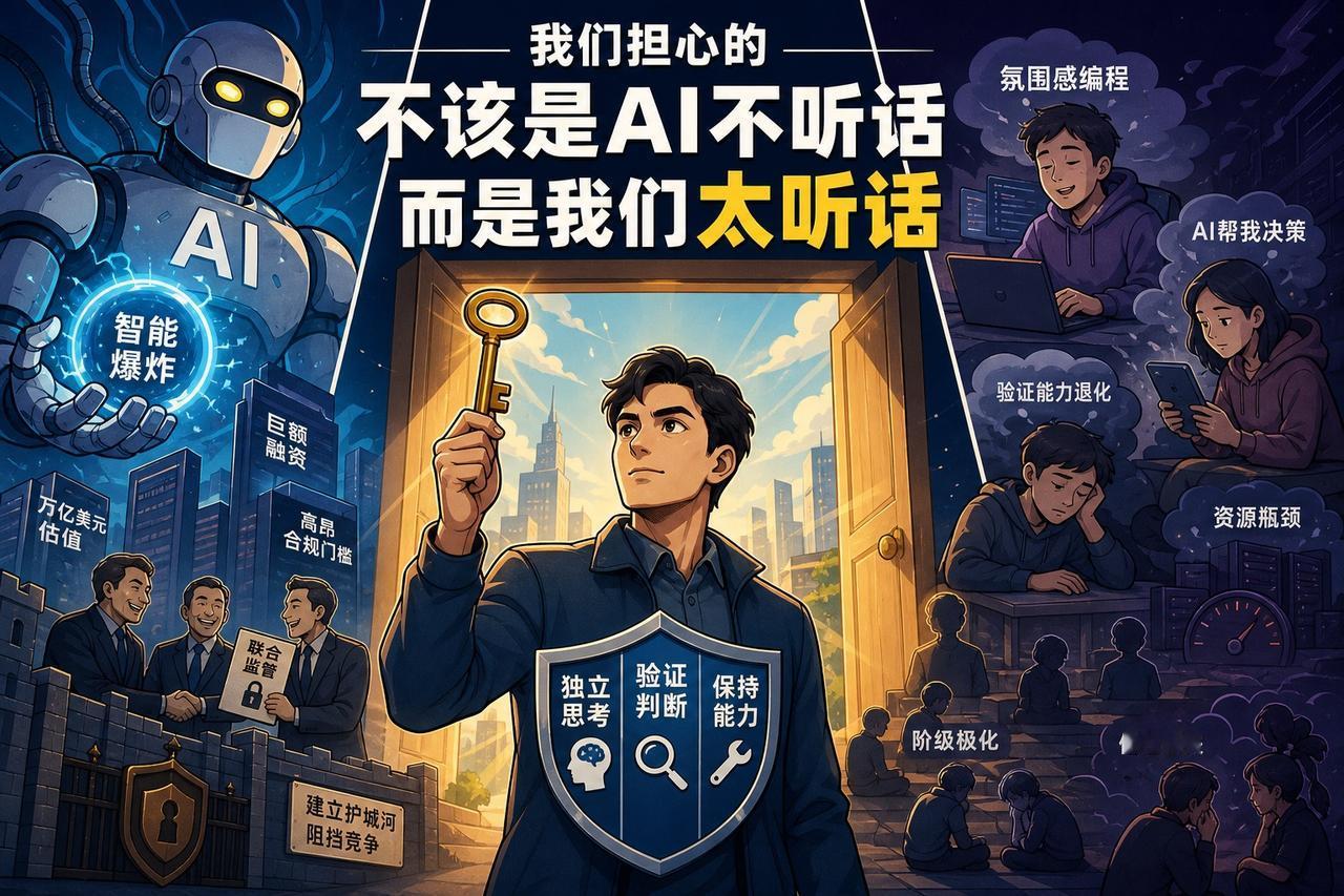 【为什么AI大佬越喊“毁灭人类”估值越高？】

《经济学人》最近发文警告：AI可