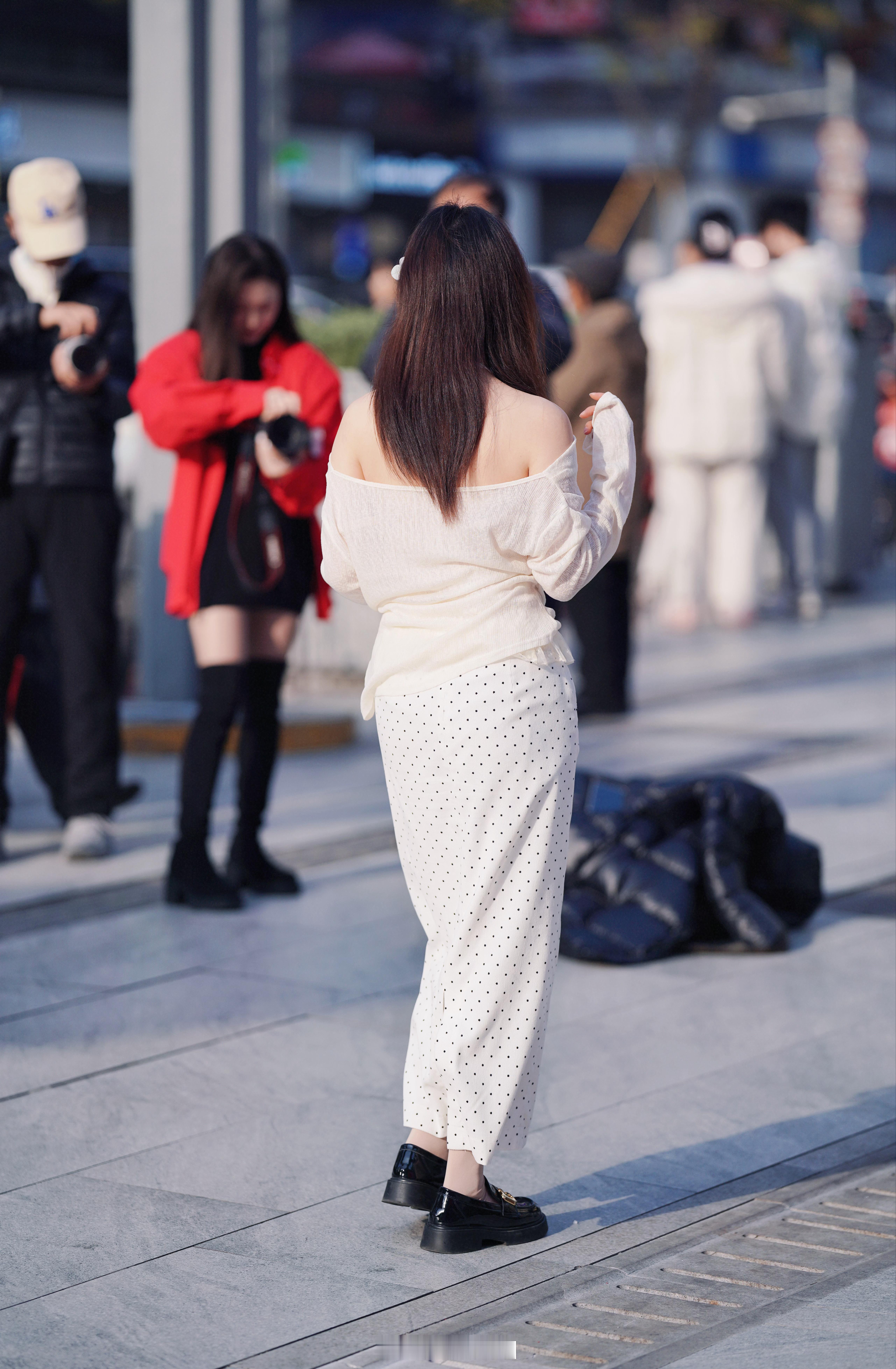 街拍美女
