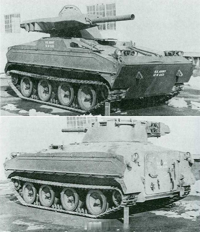 烽火问鼎计划美国“T114 (BAT)” 在1950年代后期至1960年代开发，