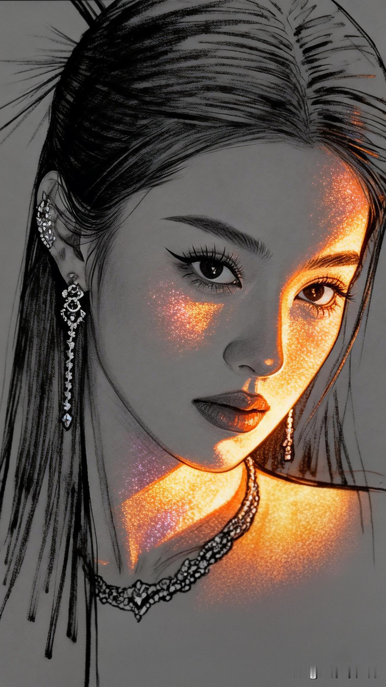 月华如练，美人如画。用镜头记录生活的美 神秘东方美人，光影交错，韵味十足