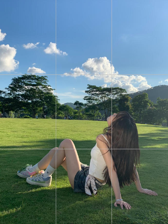 一些自由感生命力拍照姿势（草坪篇）📸一键get√  拍照技巧 摄影