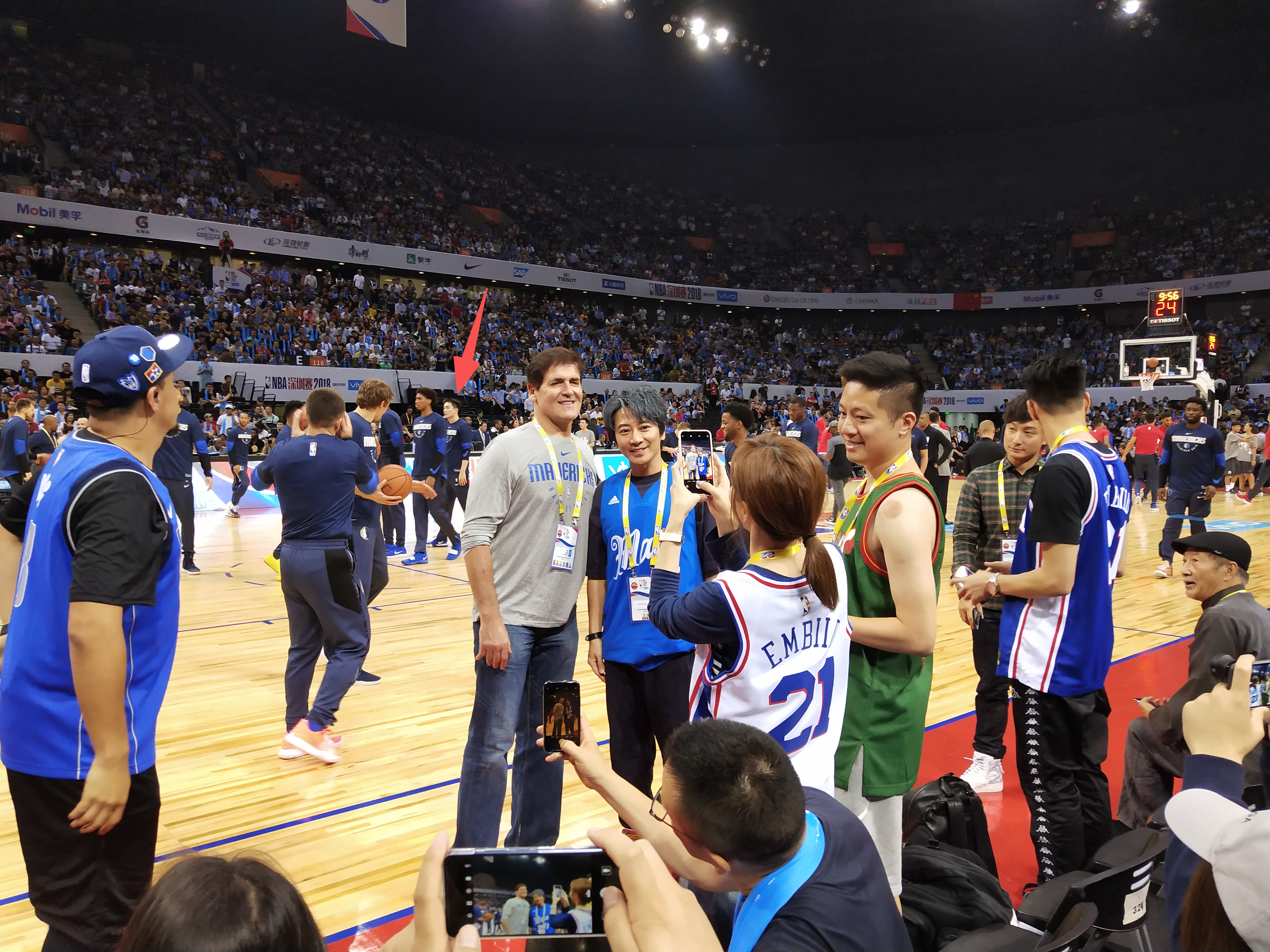 与NBA中国赛重逢2025 2012年上大学开始追NBA中国赛，那次是热火vs快