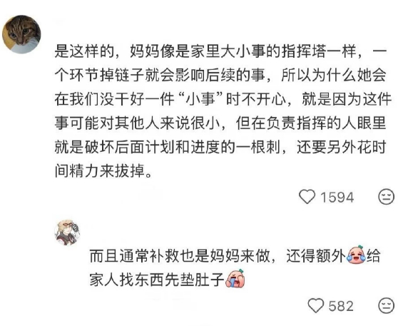 长大后终于理解了妈妈的解冻焦虑 