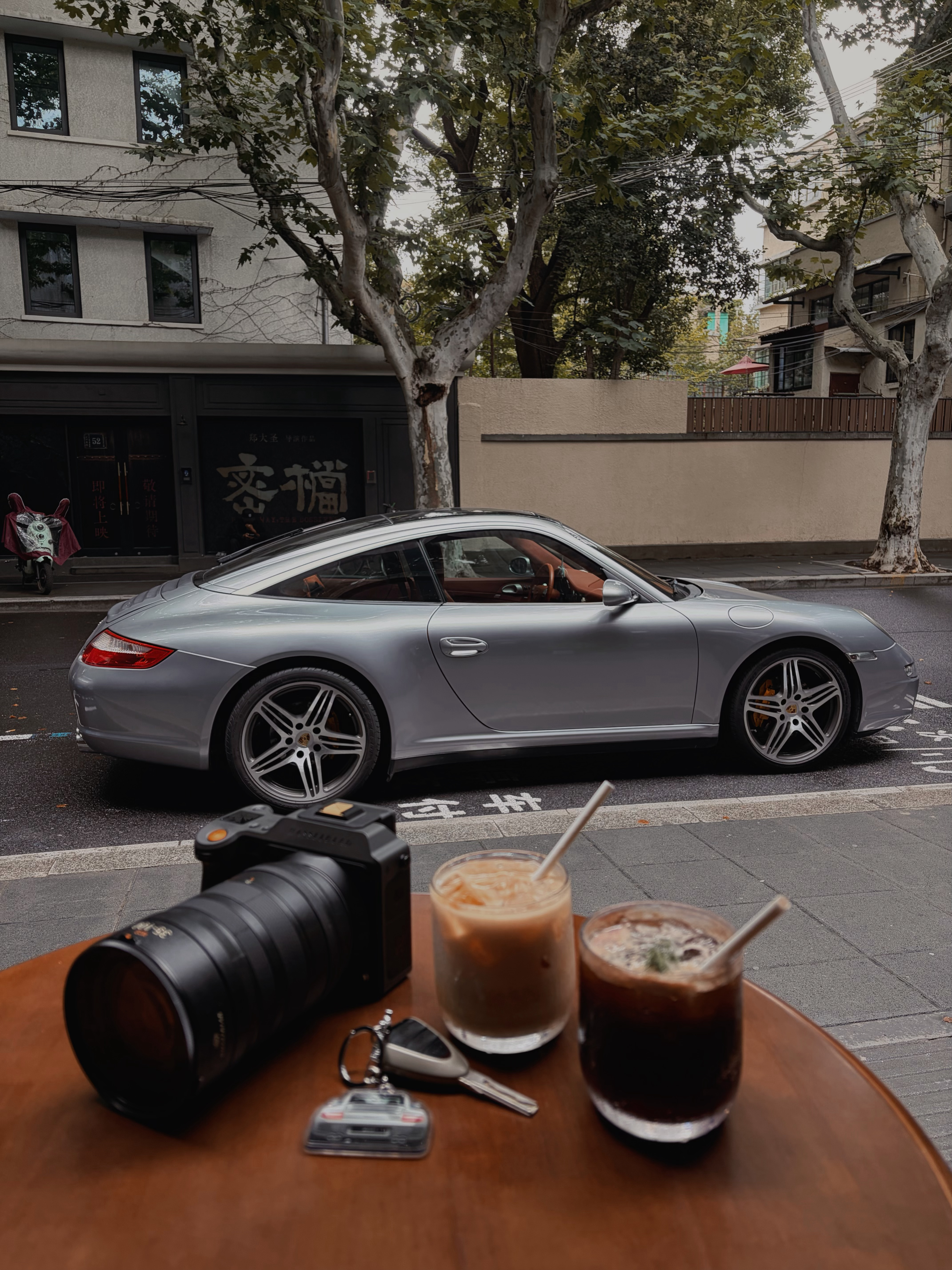 保时捷911targa 怎么能这么帅啊 上海·永福路