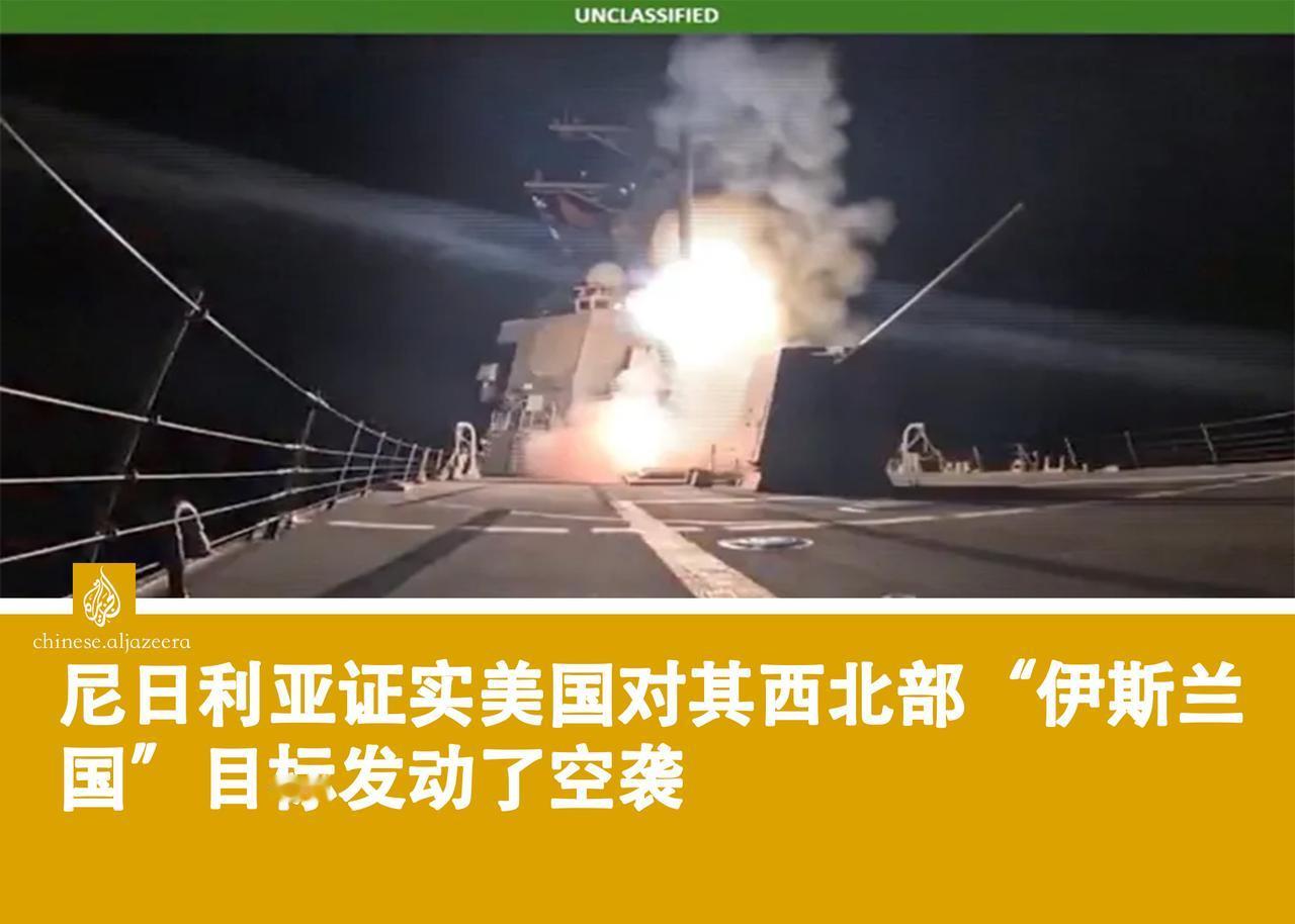 美国总统唐纳德·特朗普表示，美国已对尼日利亚西北部的“伊斯兰国”（ISIS）武装