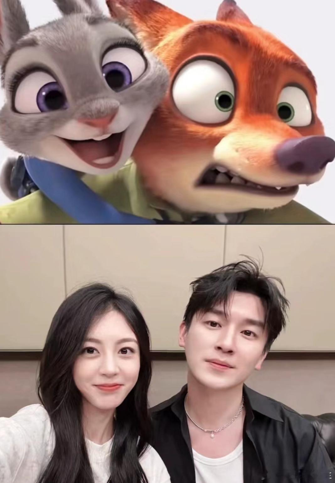 不是我说你们两个之间怎么隔了一个我这么宽，豹豹猫猫难道不熟吗[苦涩]#唐朝诡事录