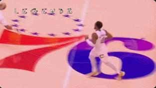 76人换防失误，米切尔空位三分 