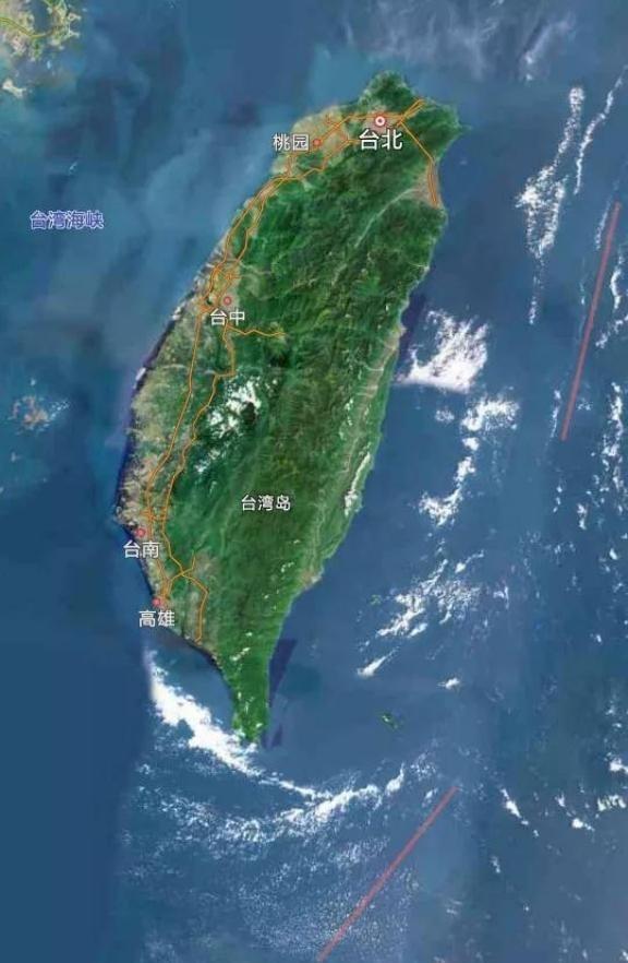 很多人以为台湾岛像海南岛一样，岛上路网四通八达，东南西北四面贯通，那就误解太深了