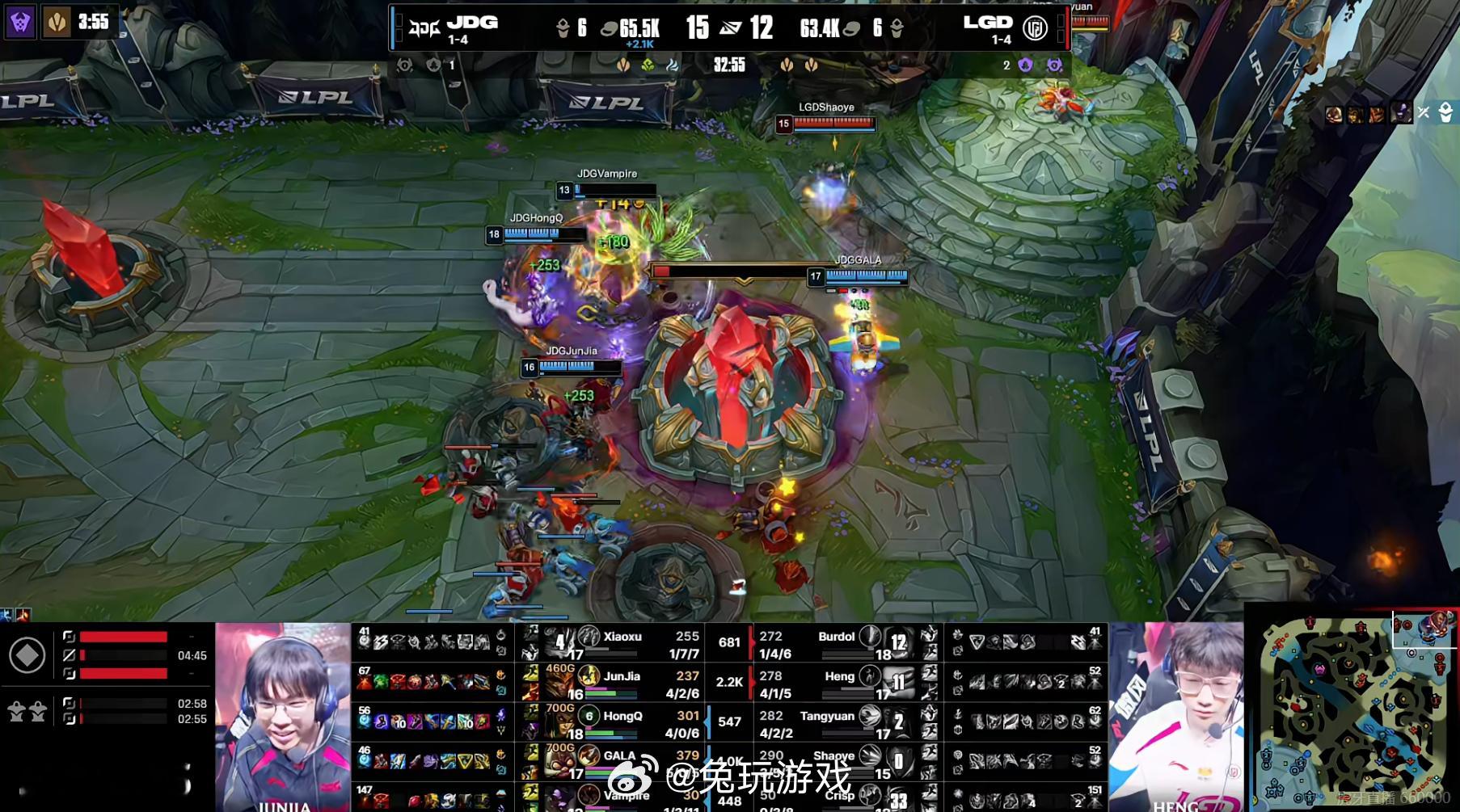 【2026LPL第三赛段 JDG 1-0 LGD】JDG先下一城JDG对战LGD