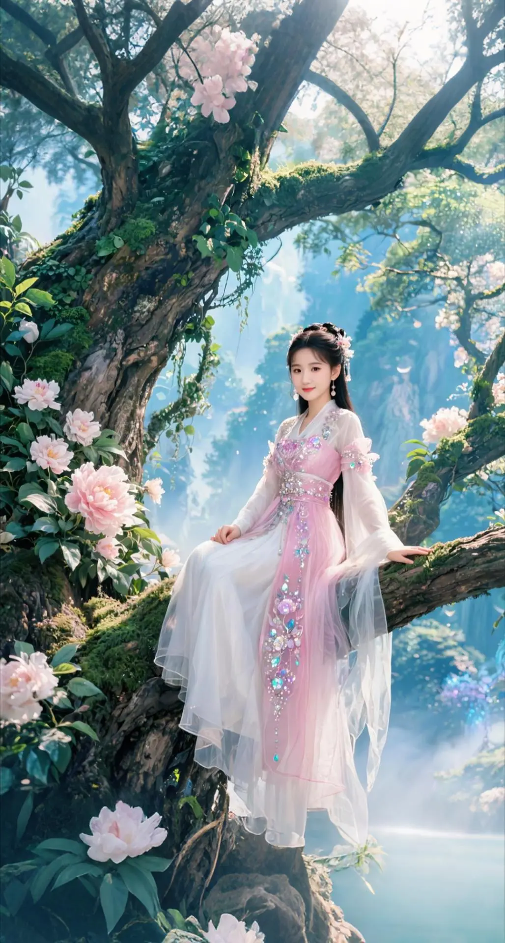 AI扩图 AI梦幻仙侠写真