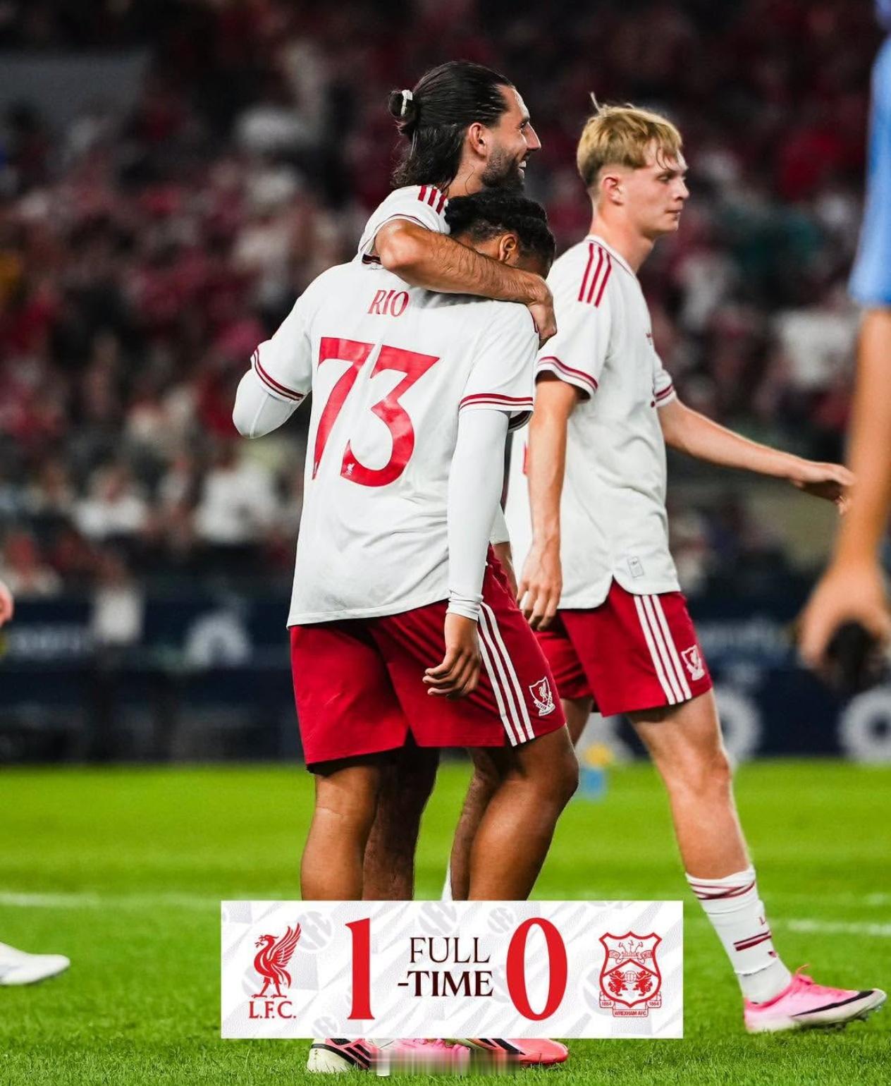【季前热身赛②】✅ 利物浦 1-0 域斯咸⚽ 安古莫夏 76'安古莫夏一锤定音！