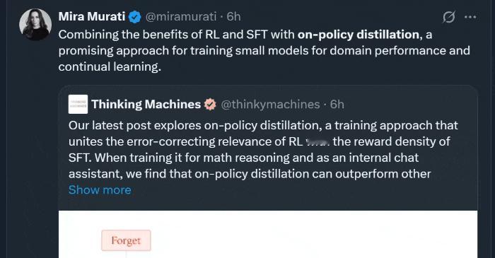 ThinkingMachine新研究刷屏小模型训练更具性价比了Thinking 