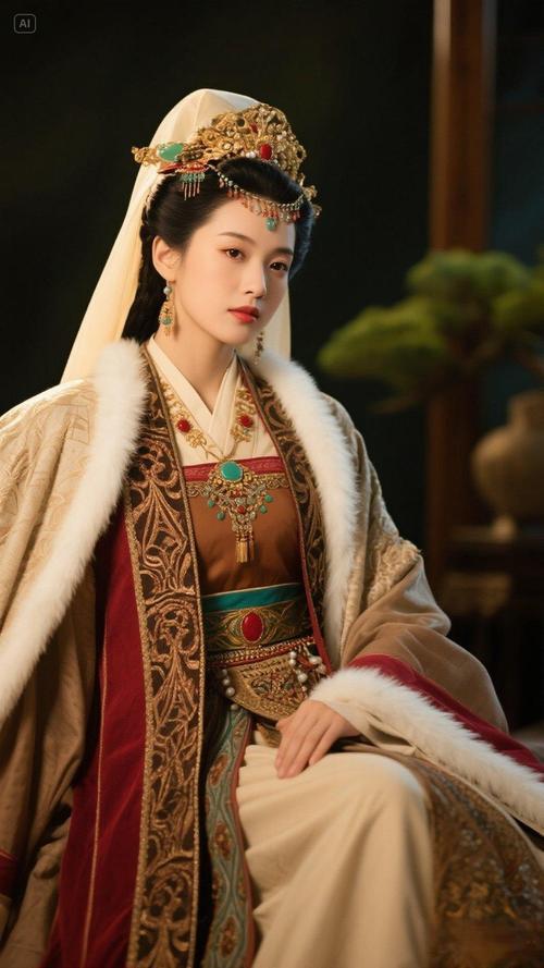 匈奴女子有着大漠孤烟般的野性之美，异国情调，但却很少有中原男子愿意娶之为妻，这背