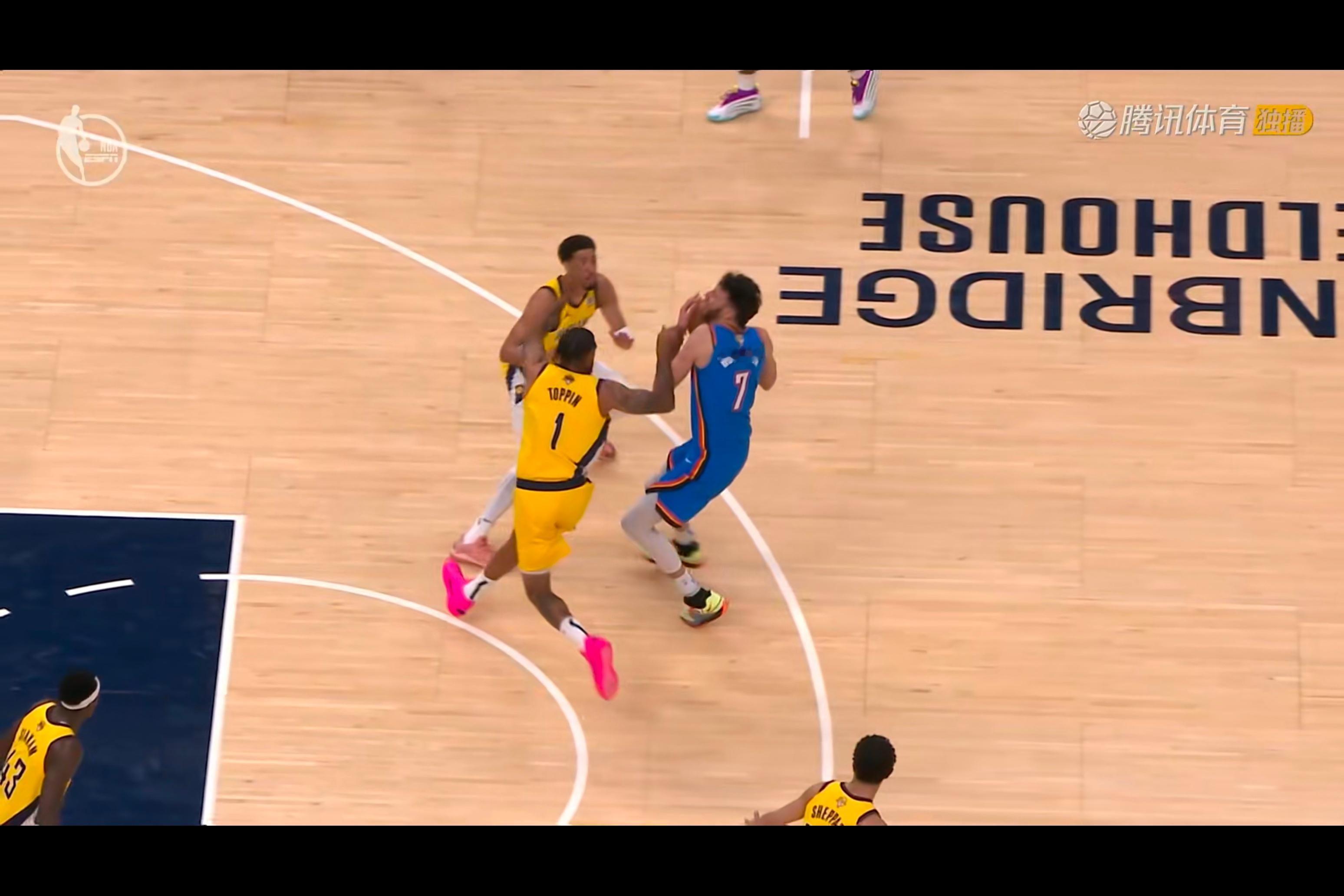 托平这防守多余动作真多nba总决赛 ​​​