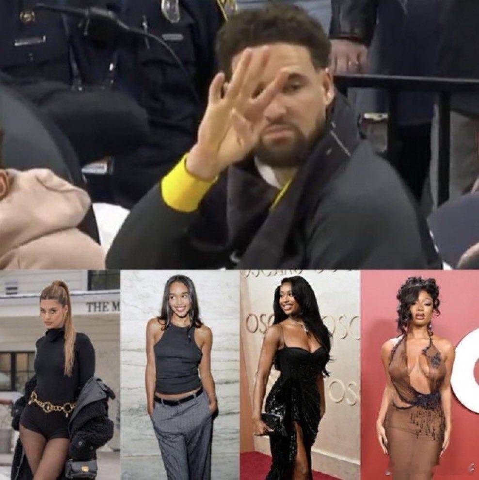 NBA 克莱汤普森选女朋友的眼光，一直没掉！克莱汤普森终身合同