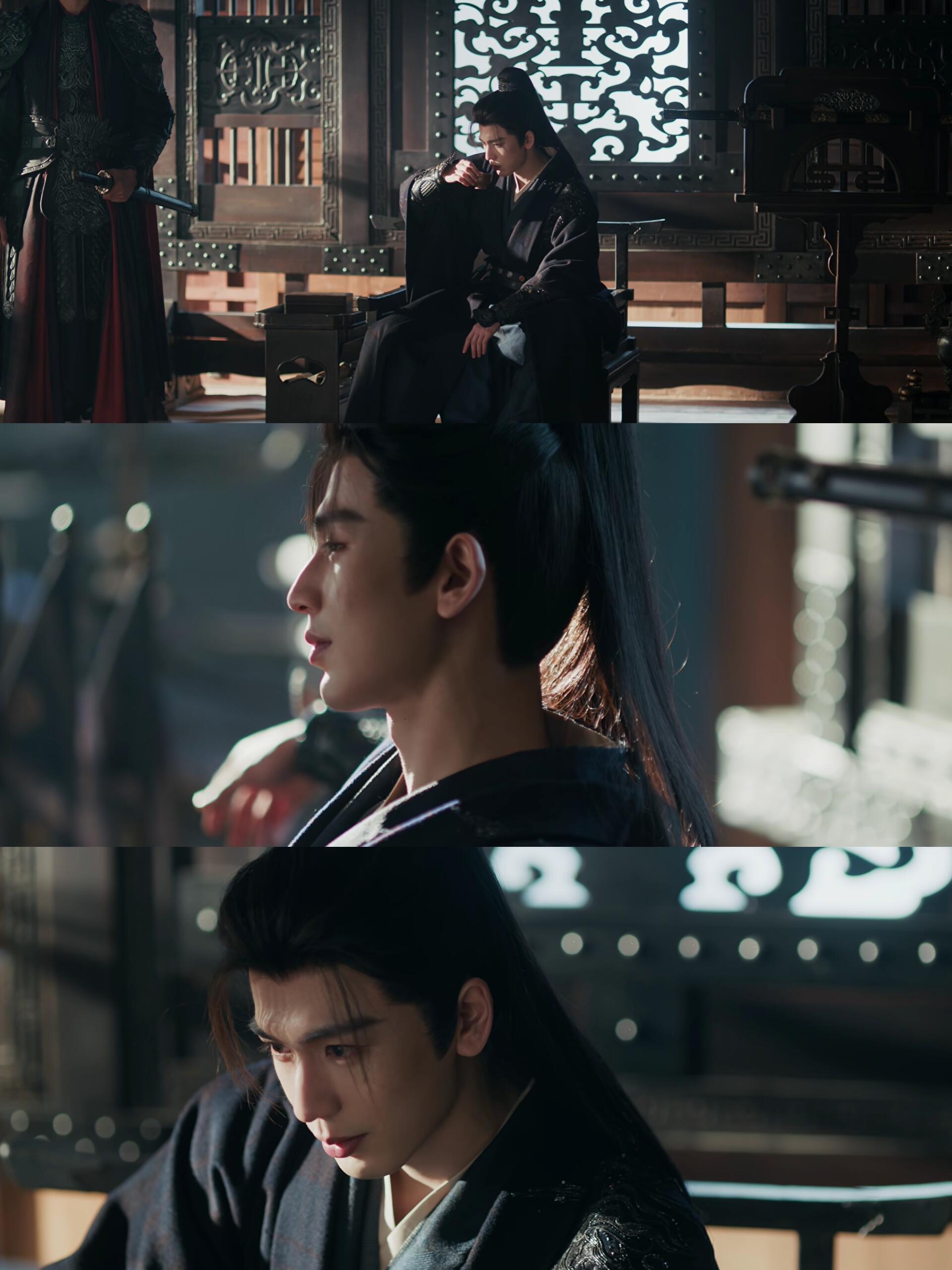 就这个坐姿，这个眼神，对味了！逐玉32集，谢征拒婚这段，踢脚蹬，拔剑，割耳朵，啊