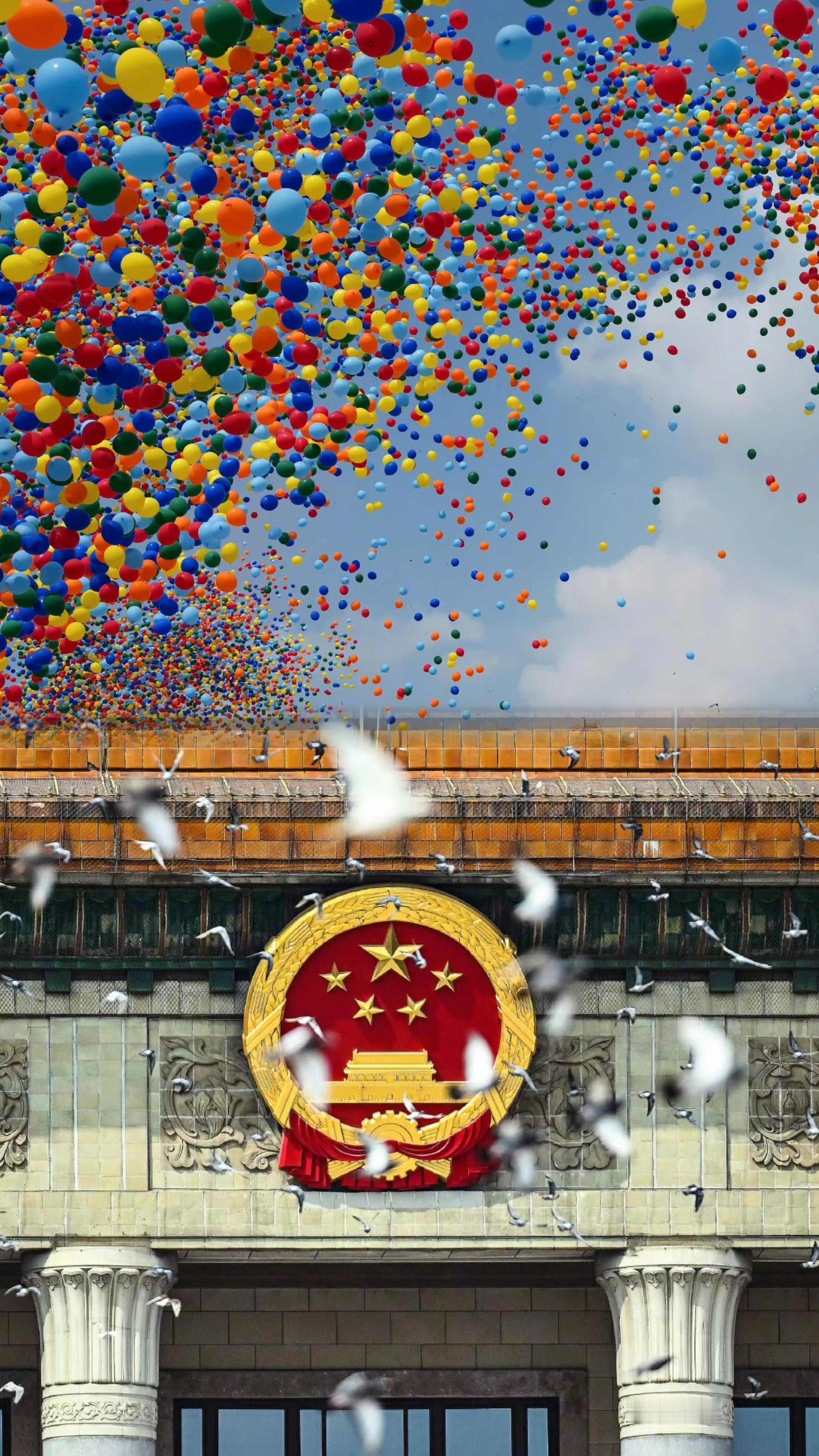 新华社神图！壁纸已换🇨🇳 新华社出图 ​​​