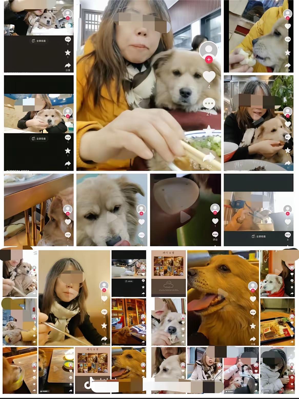 比南门涮肉砸盘子更膈应的，是有人把缺德当个性！
 
北京那女子带狗用餐厅公盘舔肉