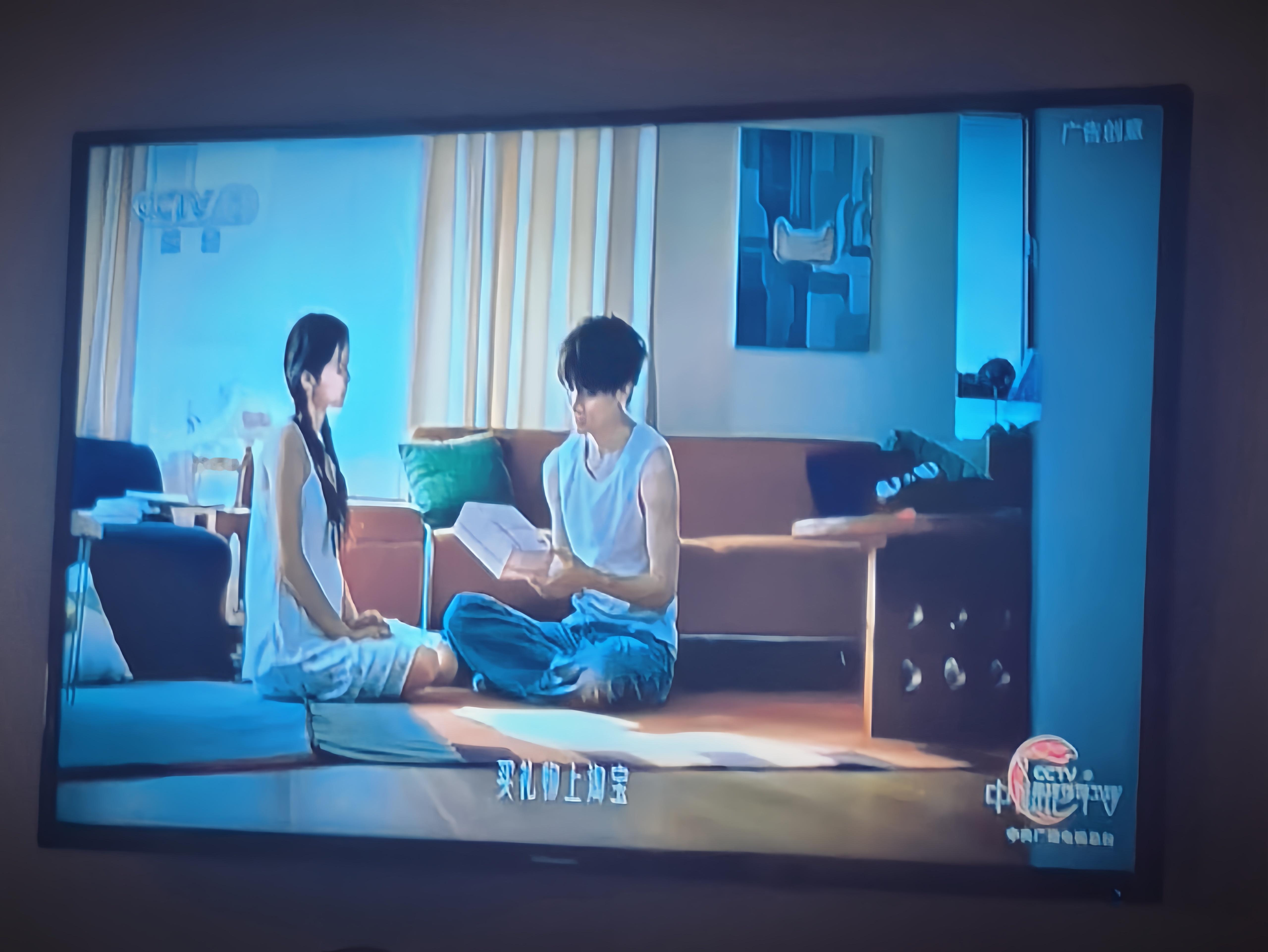 天猫爸爸好宠，CCTV1在播然然的七夕广告不想睡的星期五送礼上淘宝