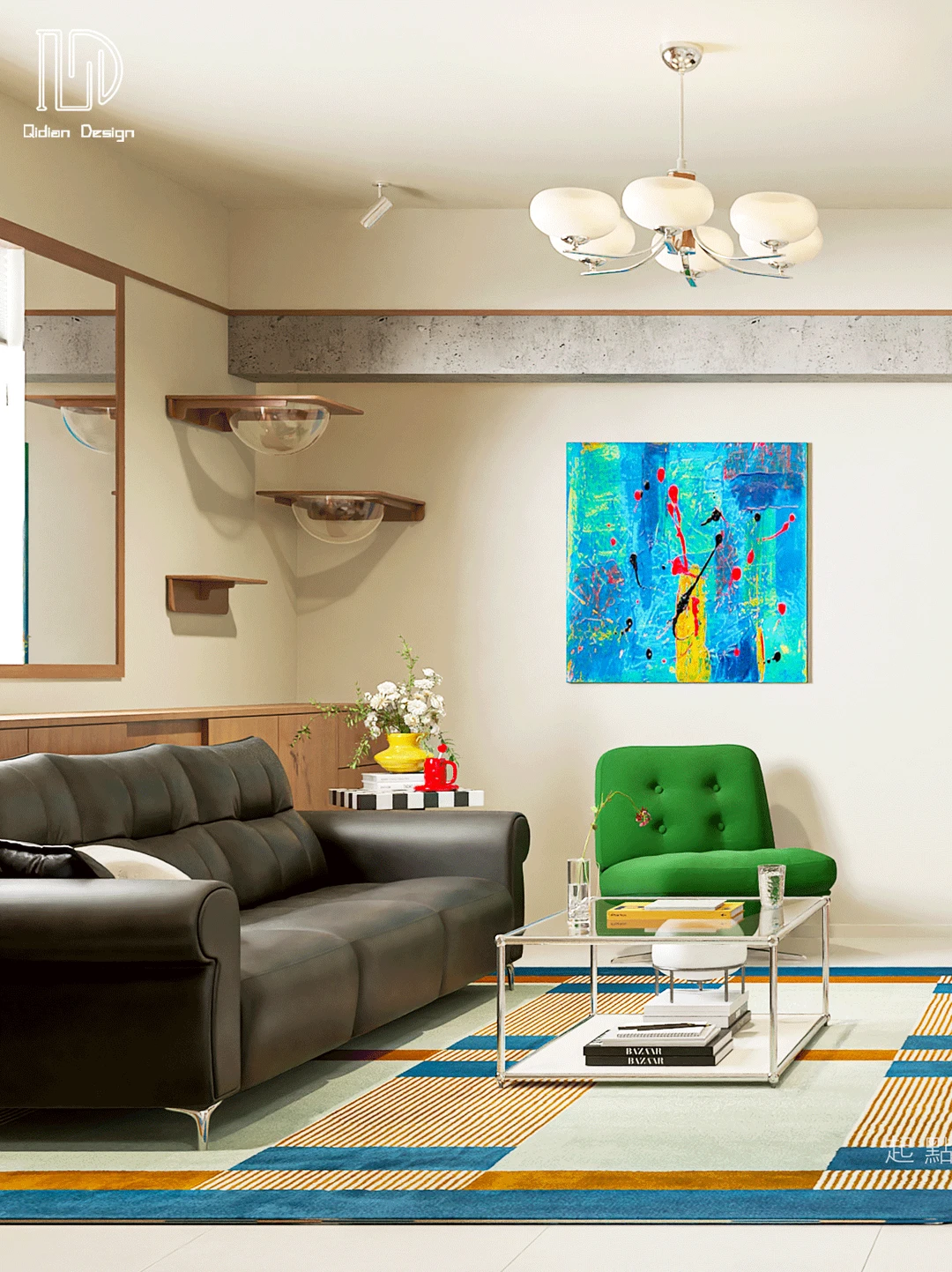 QIDIAN｜包豪斯中古风让家充满艺术感🎨