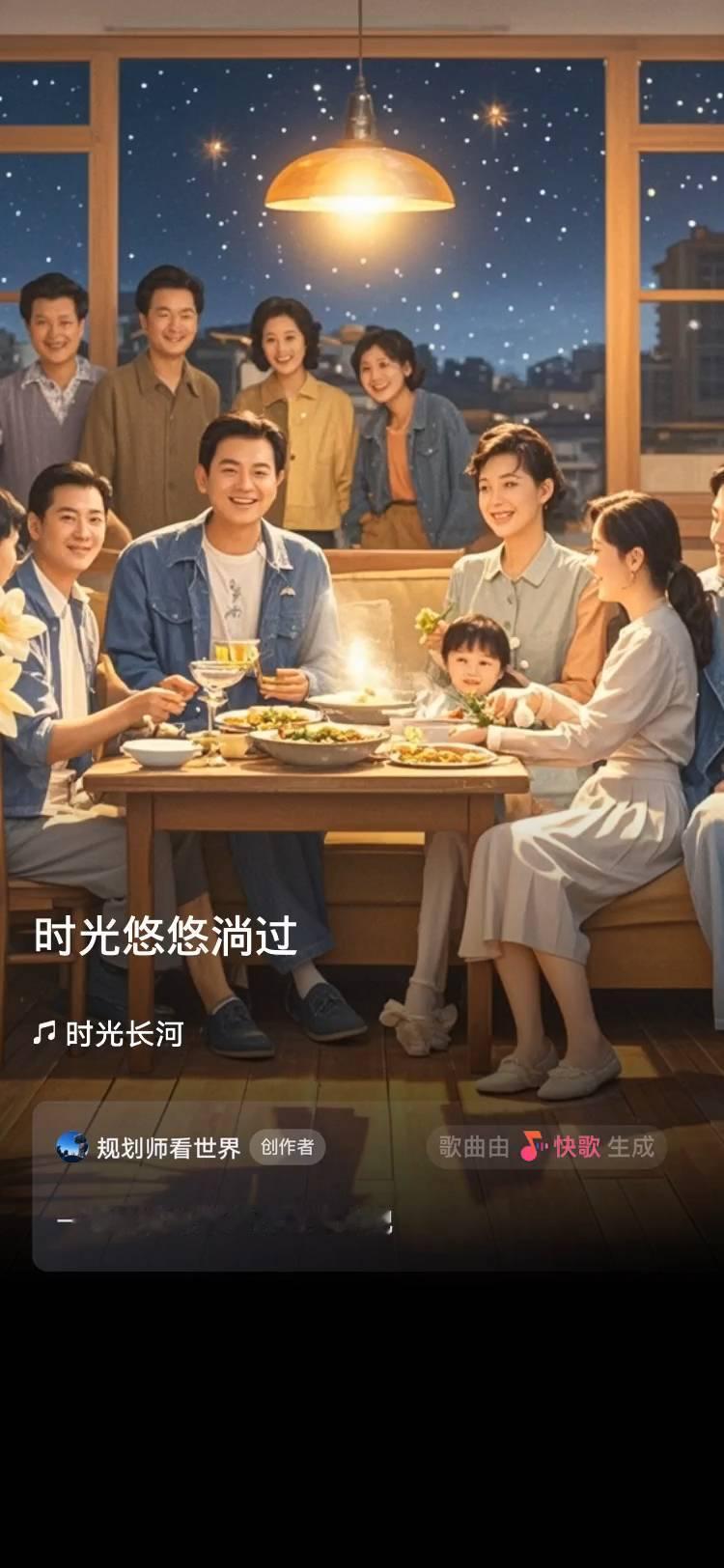 时光悠悠淌过。
规划师看世界创作者。
歌曲由快歌生成，一起来听听我创作的歌曲。