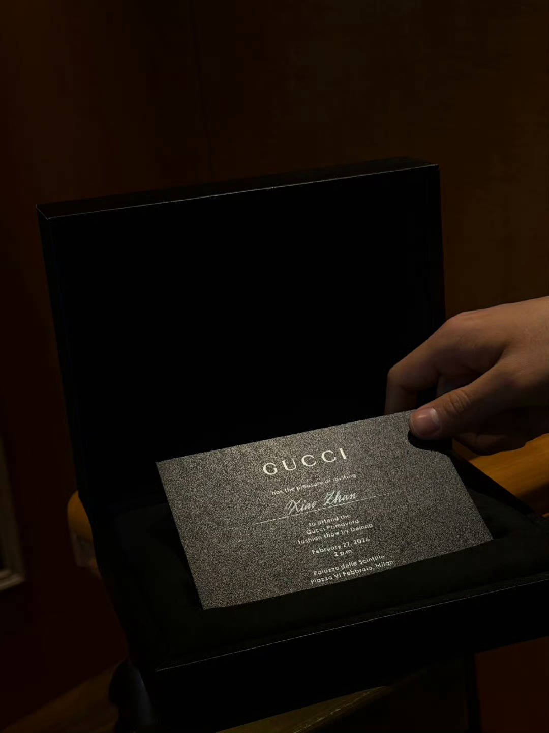 Gucci首发，他超爱的 