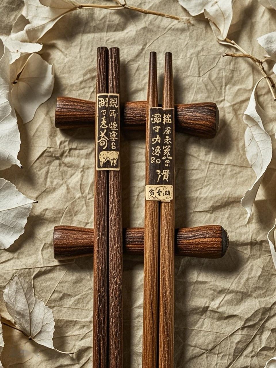 筷子的告别

昨夜扔垃圾时，顺手将那双用了一年的木筷也抛进了垃圾桶。动作干脆利落