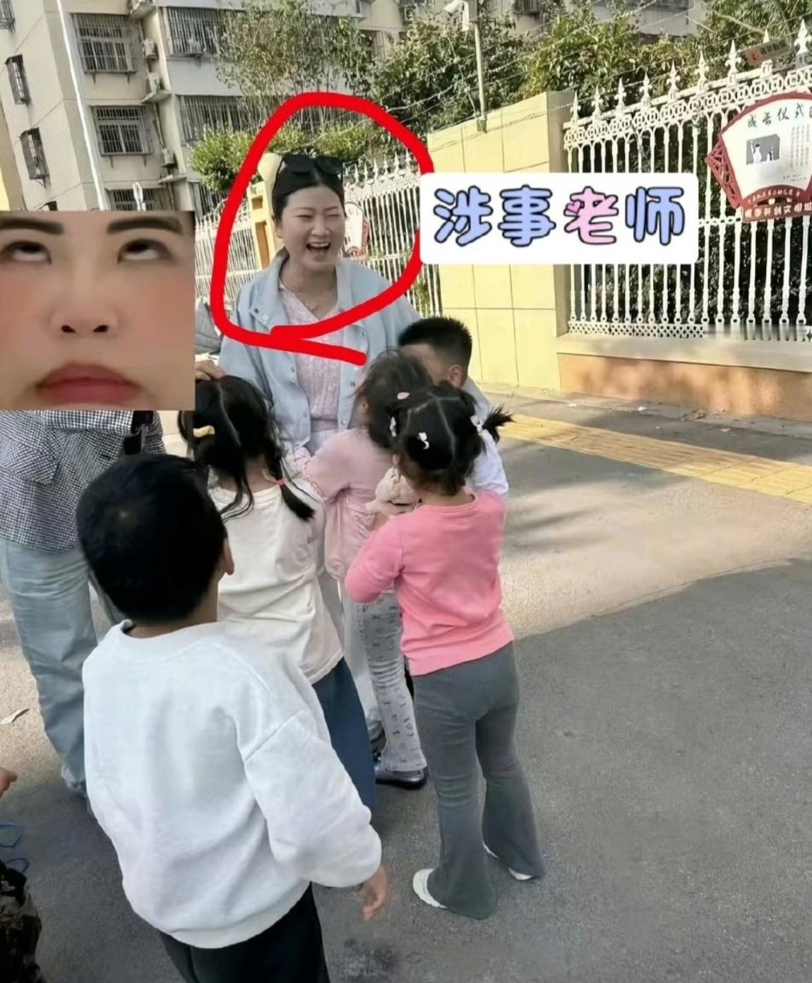 女老师热熔枪烫学生时一男老师在场啊对对对，坐视不管男老师可比直接加害女老师罪刑严