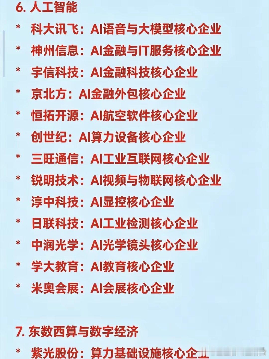 7/21十大科技链1. 半导体与芯片产业链*   北方华创：半导体设备核心企业*